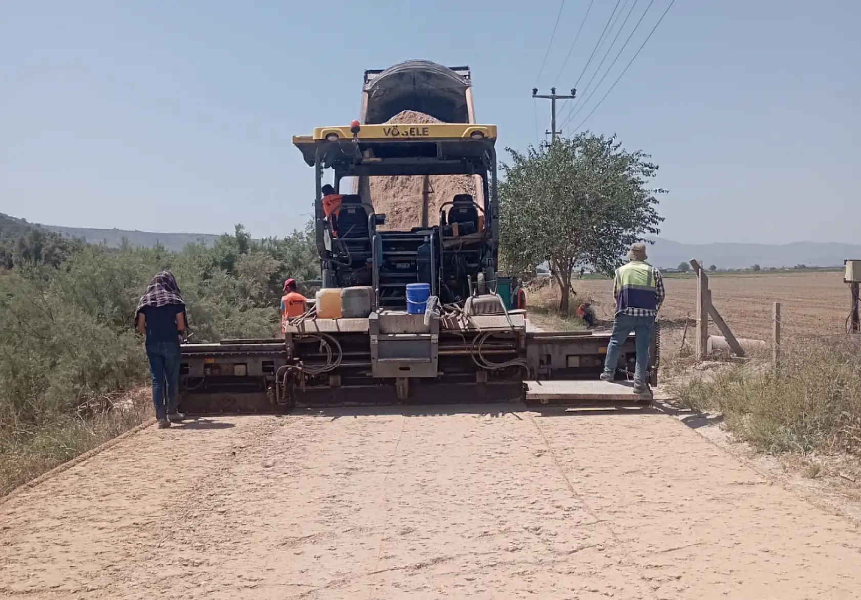 Büyükşehir Kırsalda Ulaşımı Güçlendiriyor
