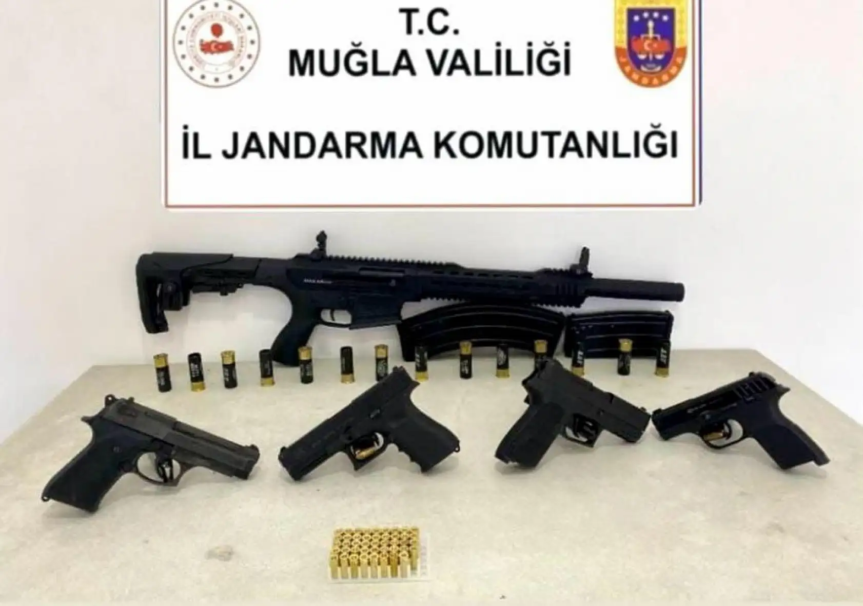 Milas'ta kaçak silah operasyonu! 1 kişi tutuklandı