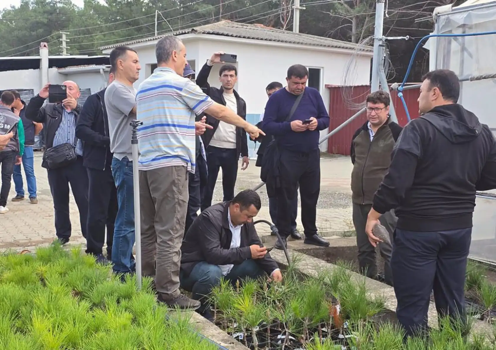 Özbek ormancılar Muğla'da incelemelerde bulundu