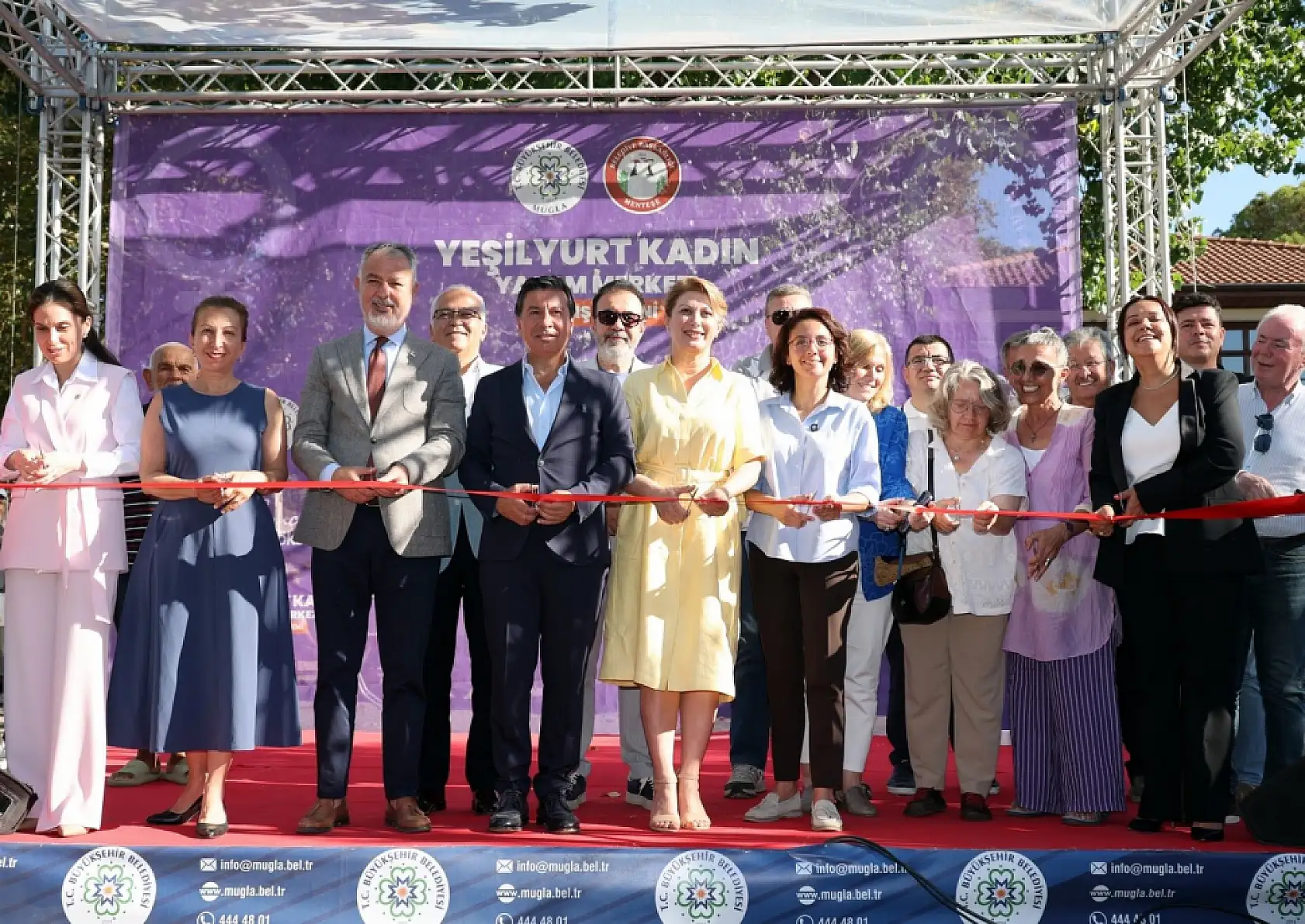 Muğla'da Yeşilyurt Kadın Yaşam Merkezi açıldı