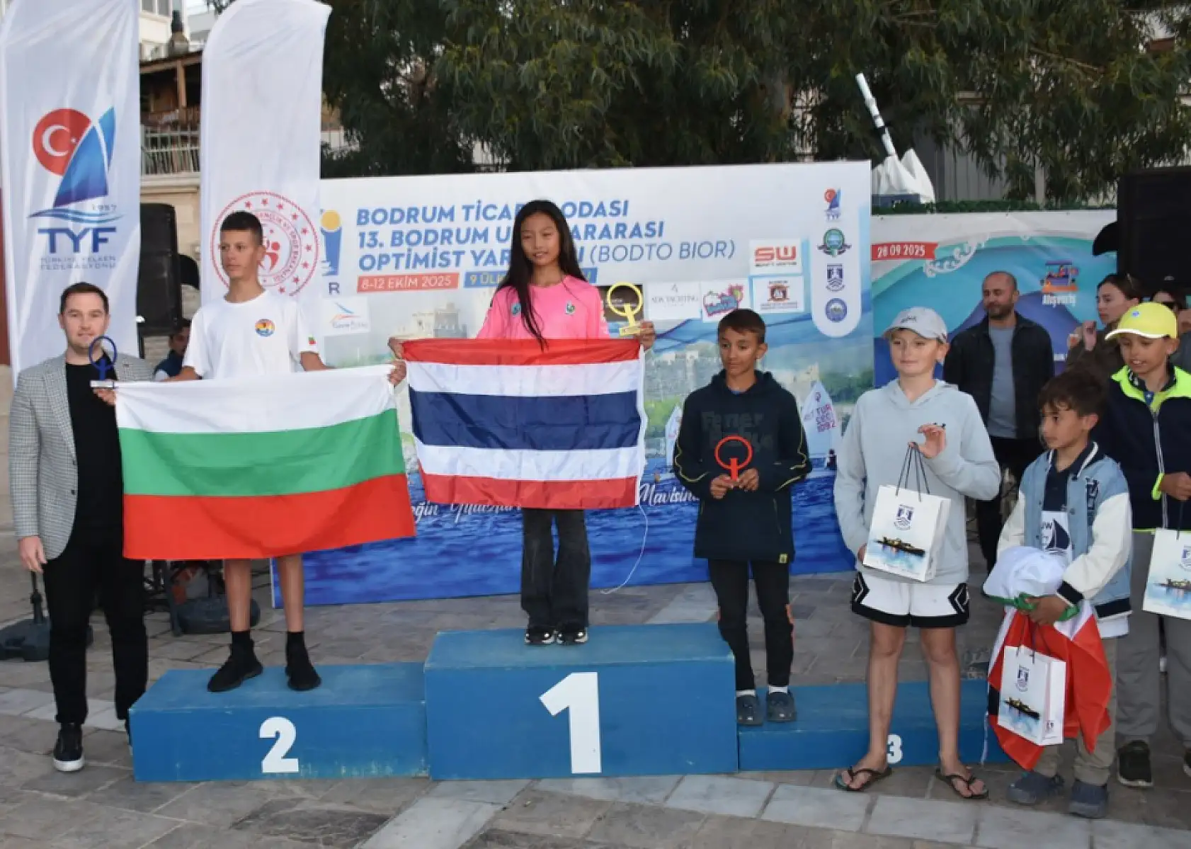 Bodrum Ticaret Odası 13. Bodrum Uluslararası Optimist Yarışları sona erdi