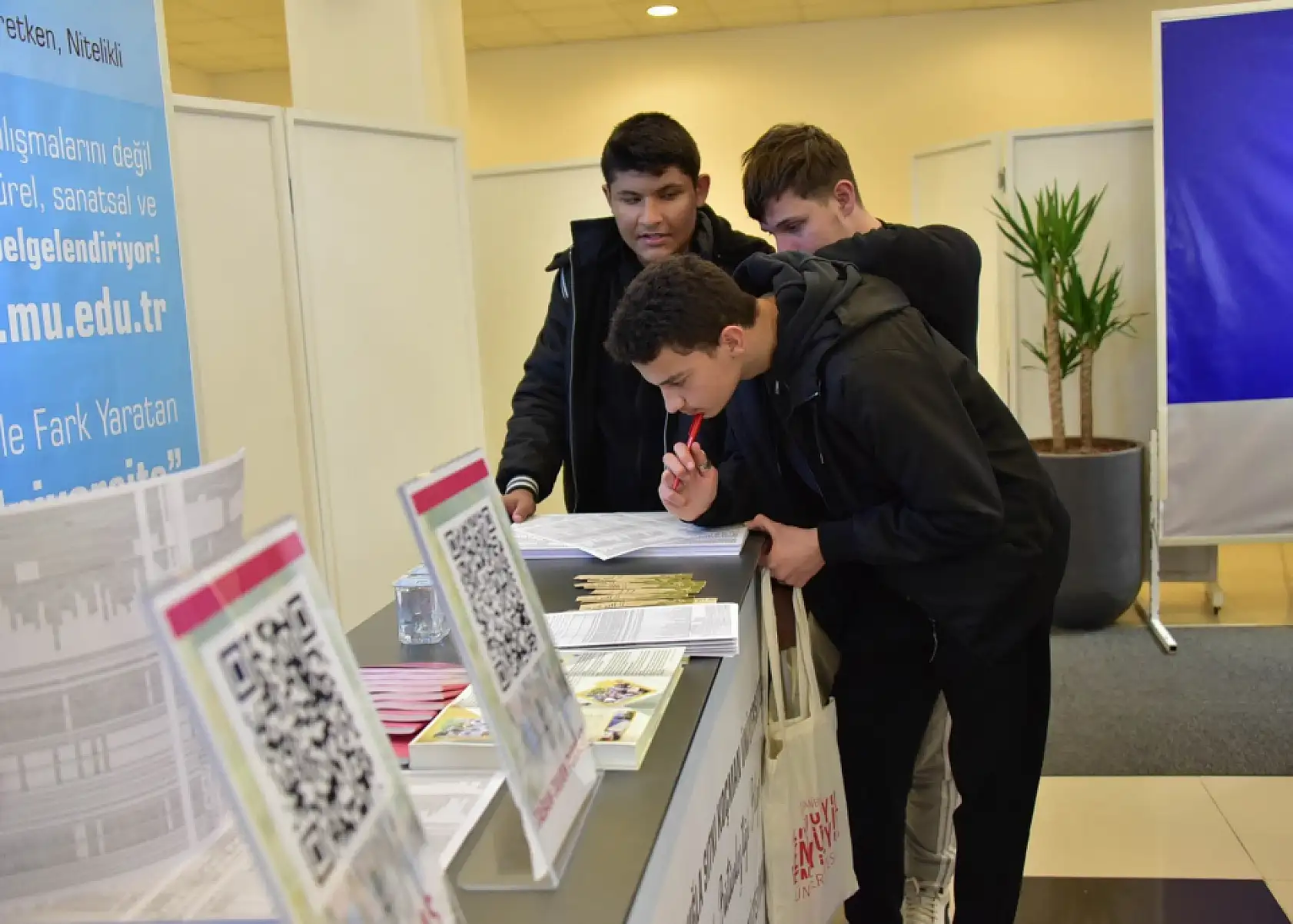 MSKÜ, 'Üniversite Tanıtım Günleri'nde yoğun ilgi gördü