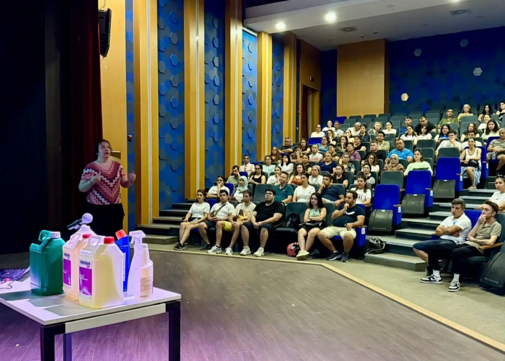 Bodrum Belediye personeline kimyasal kullanım eğitimi
