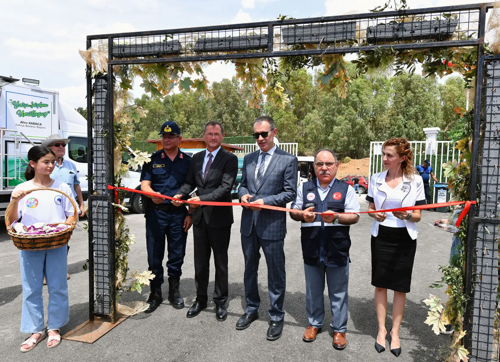 Fethiye Belediyesi Atık Getirme Merkezi açıldı