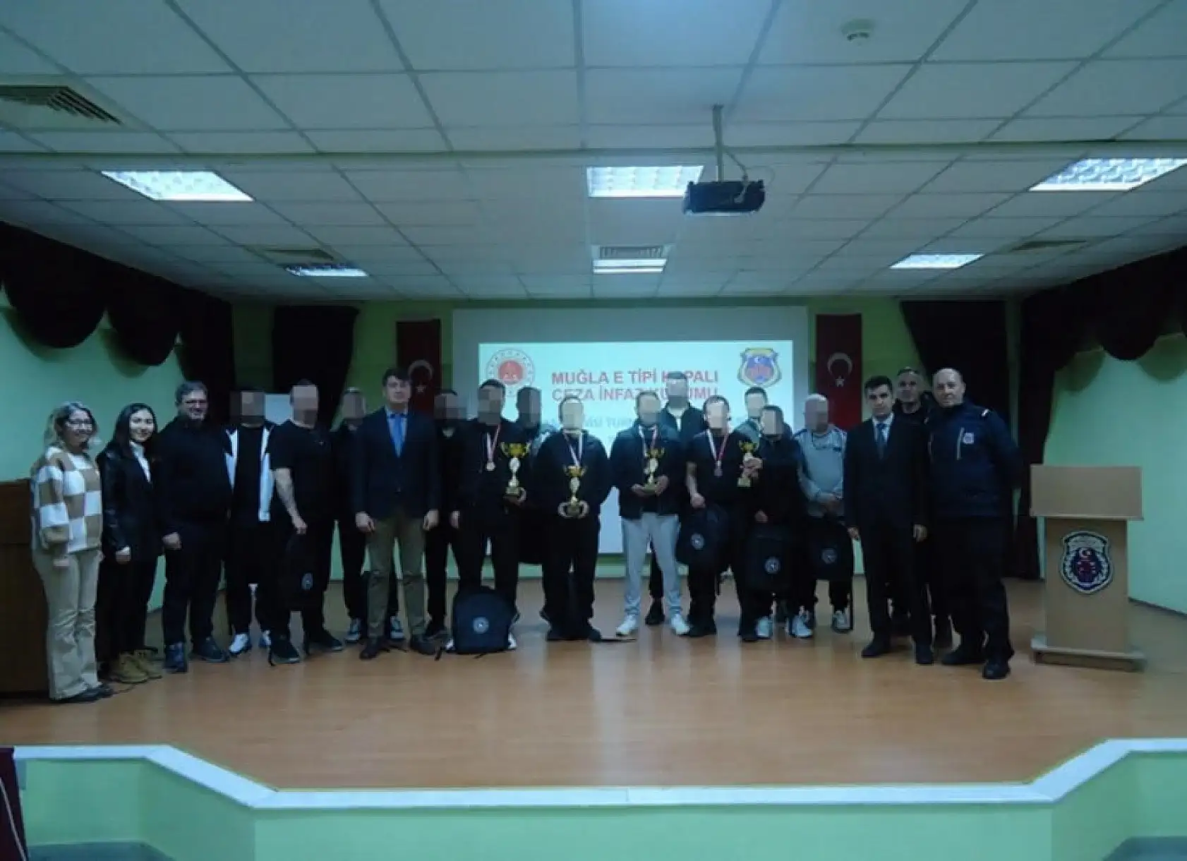 Muğla Cezaevinde masa tenisi turnuvası heyecanı yaşandı