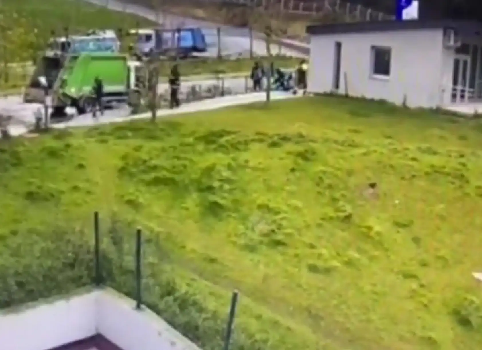 İBB Arıtma Tesisi'nde cinayet görüntüleri kameralara yansıdı