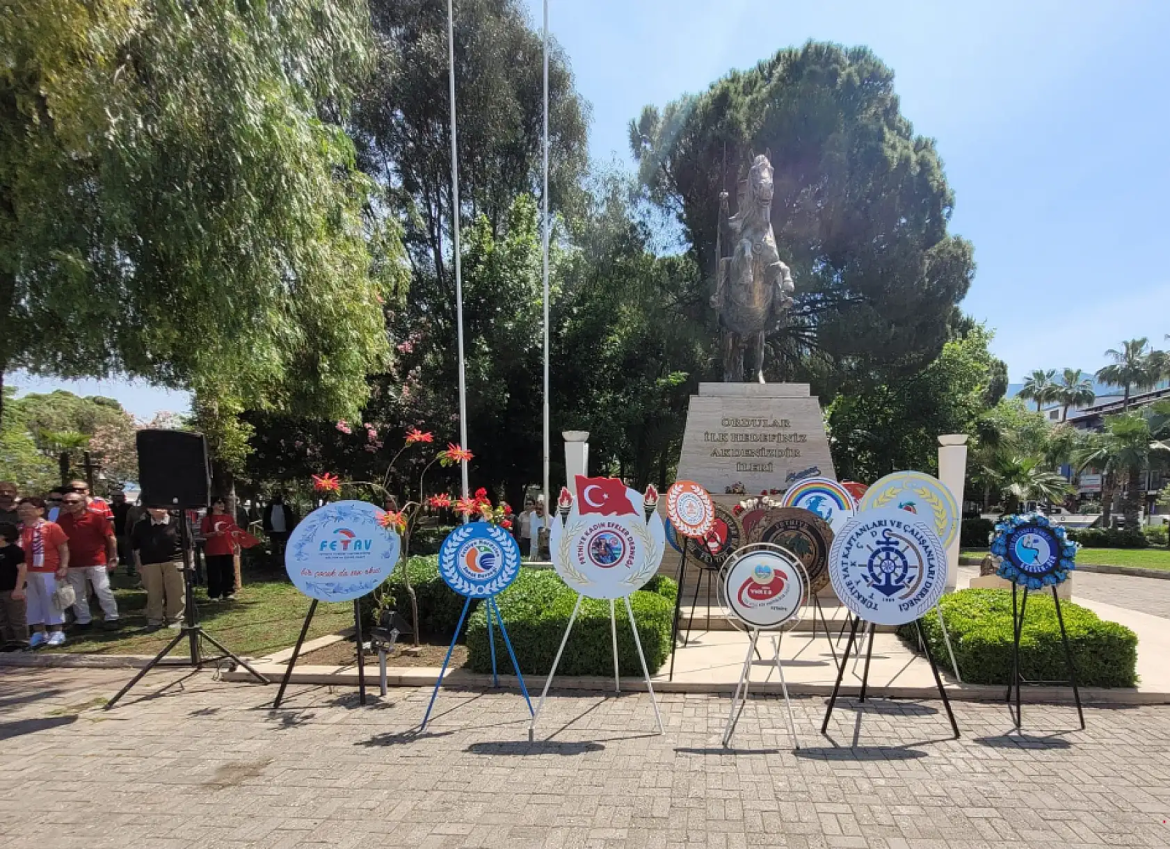 CHP Fethiye'den 19 Mayıs'a anlamlı tören