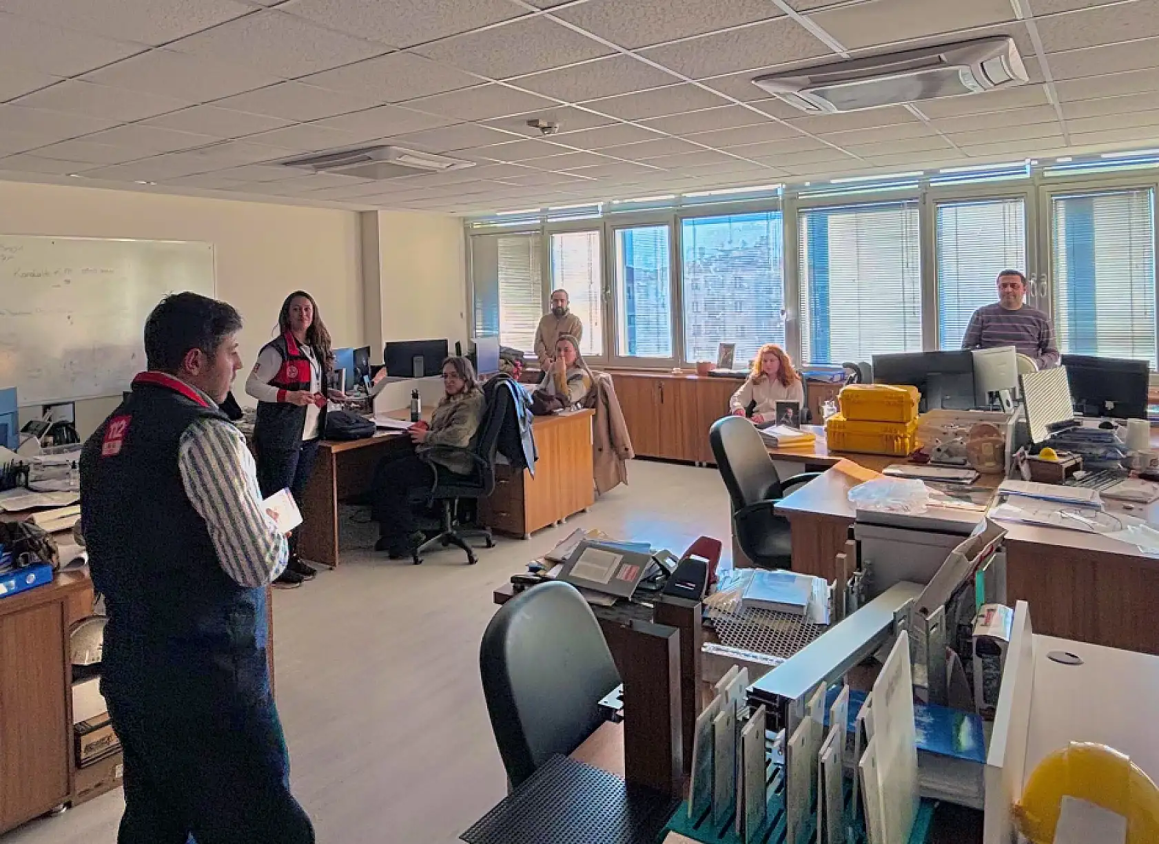 112 AÇM'den Muğla Büyükşehir Belediyesi'nde farkındalık çalışması