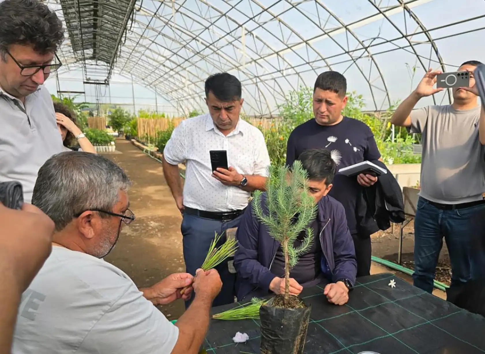 Özbek ormancılar Muğla'da incelemelerde bulundu