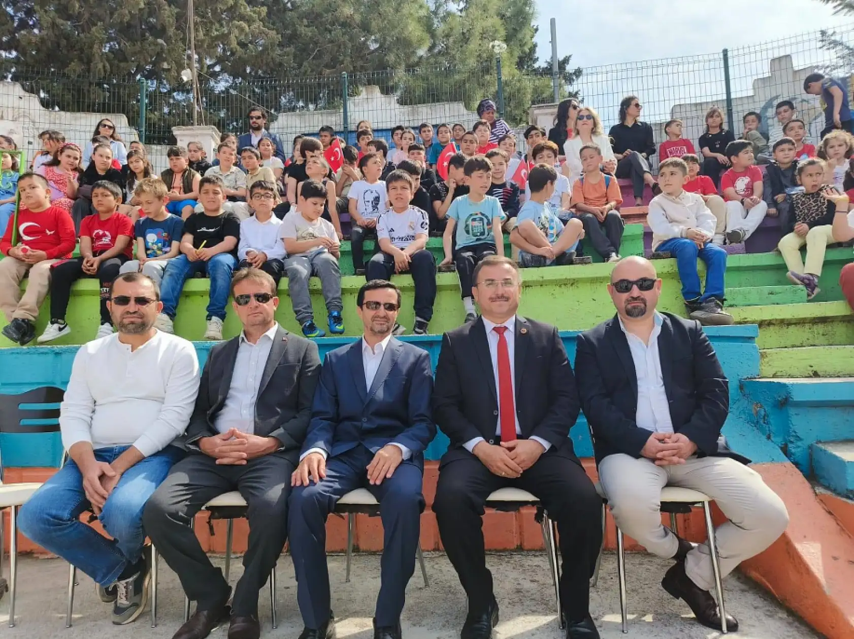 Çamköy Anaokulu ve İlkokulu öğrencilerinden 23 Nisan etkinliği