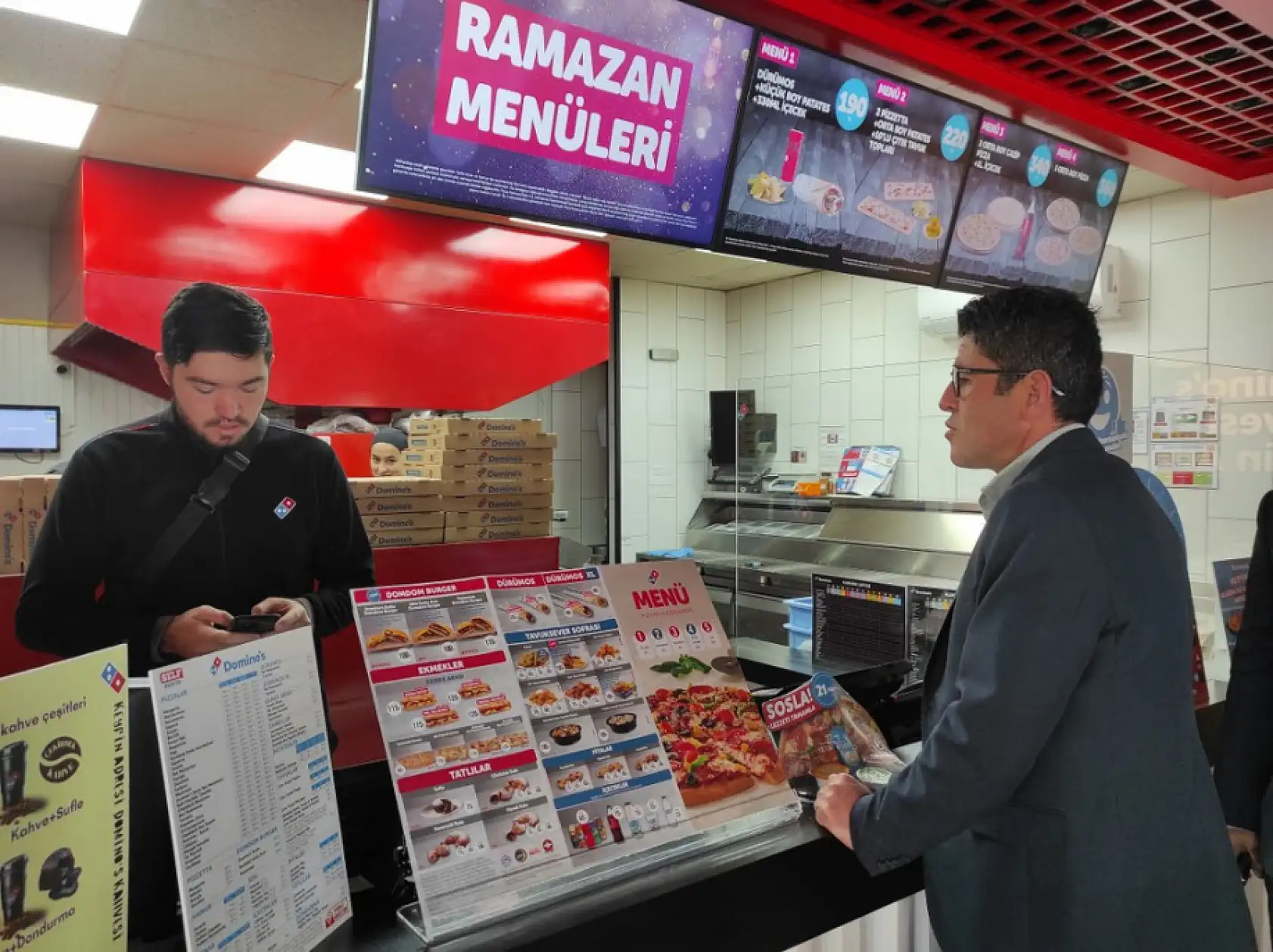 Aday Kökten, Esnaf Ziyaretlerinde Bulundu