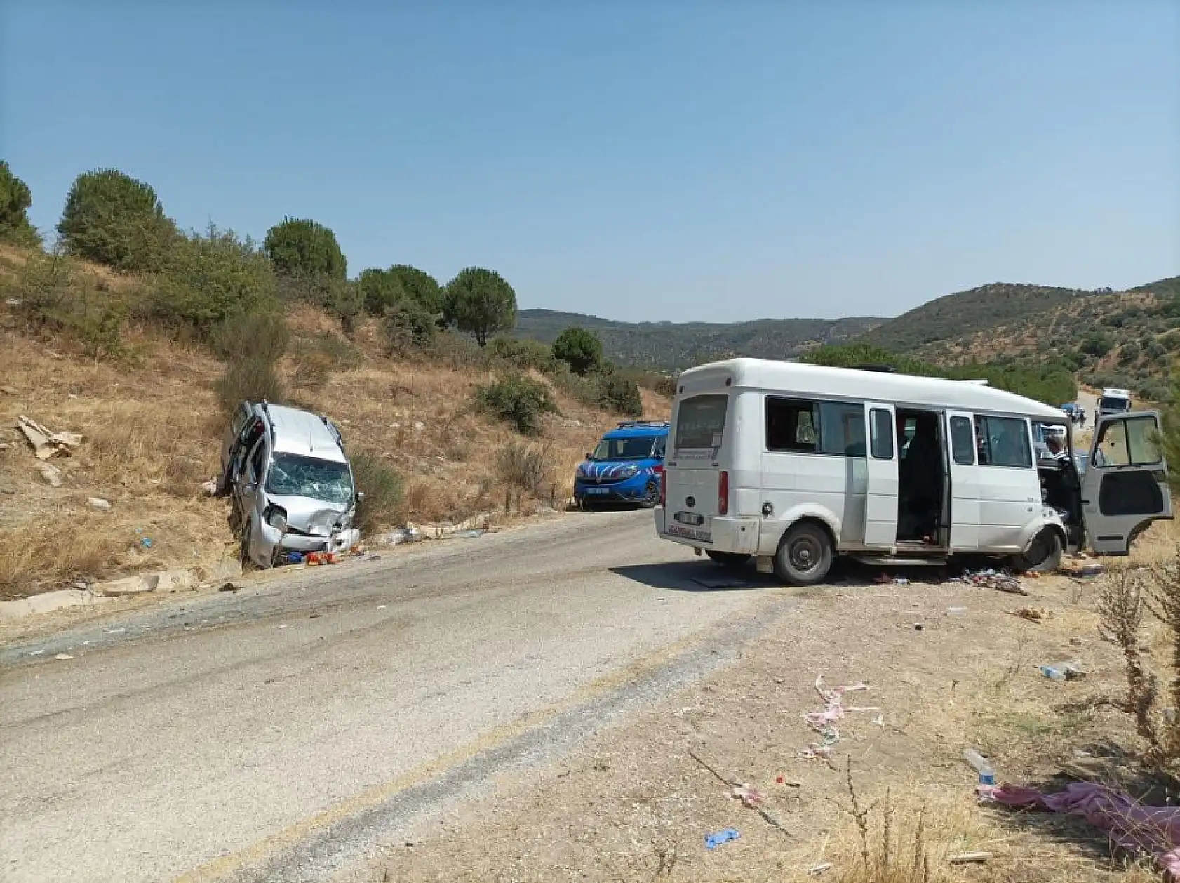 Aydın Germencik'te Feci Trafik Kazası: 3'ü Ağır 8 Yaralı