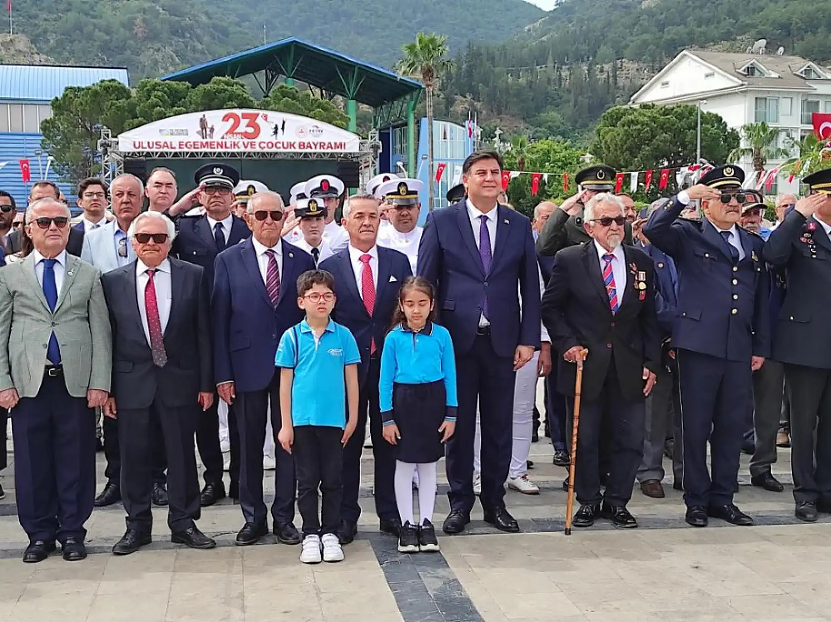 Fethiye'de 23 Nisan coşkuyla kutlandı