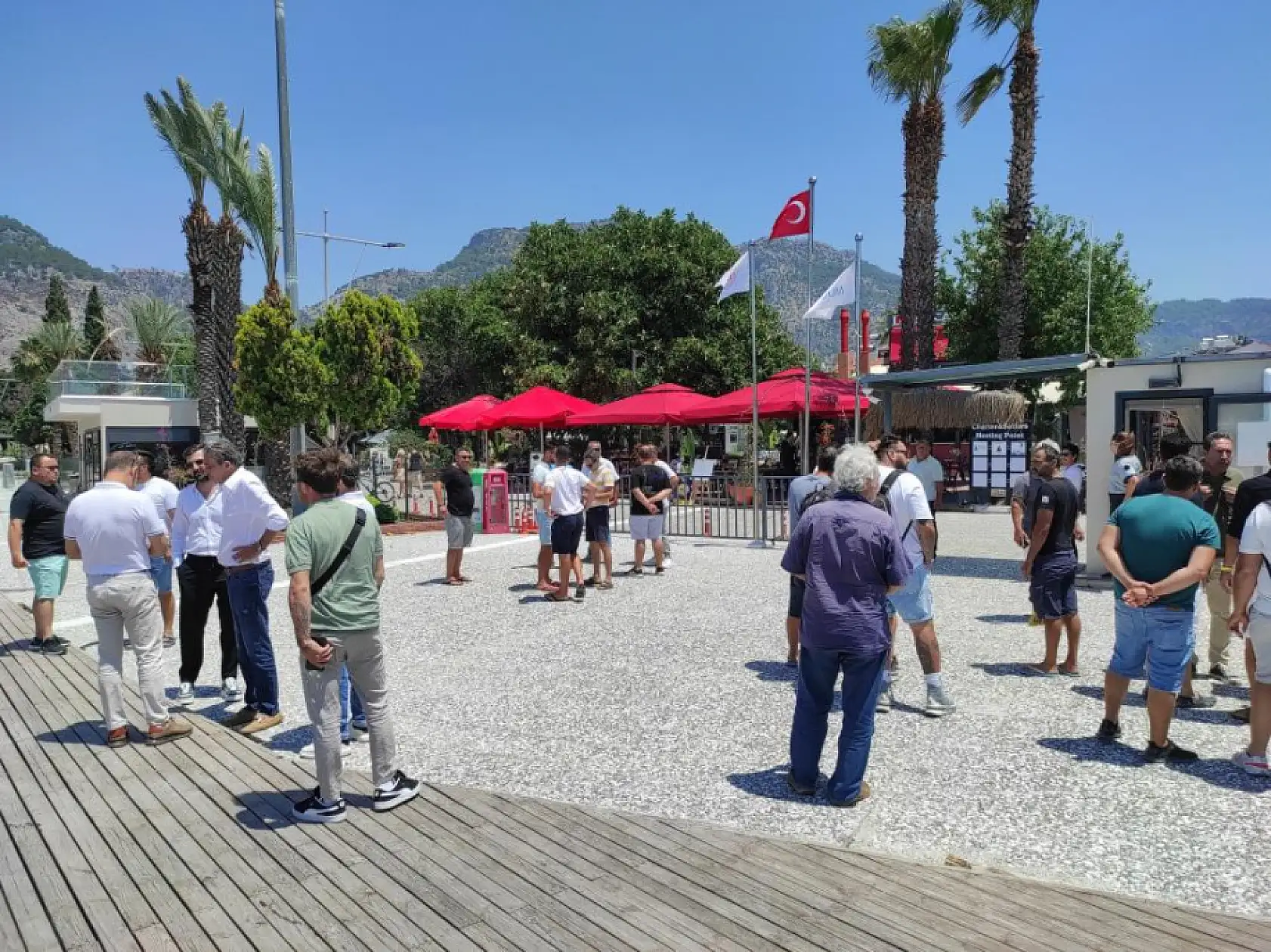 Göcek'te tekne bağlama fiyat sorunu çözüldü