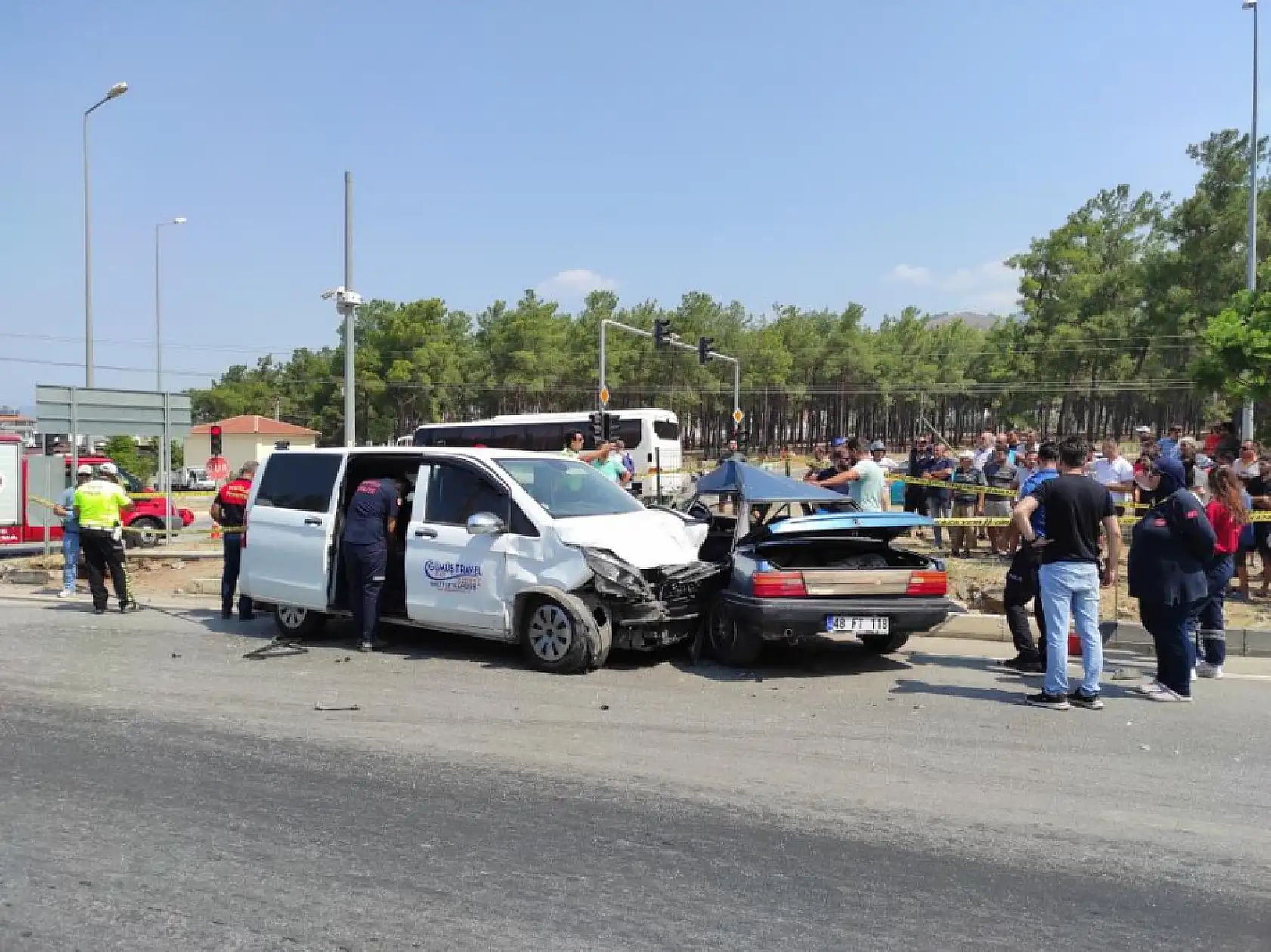 Fethiye'de Trafik Kazası 1 Kişi Hayatını Kaybetti