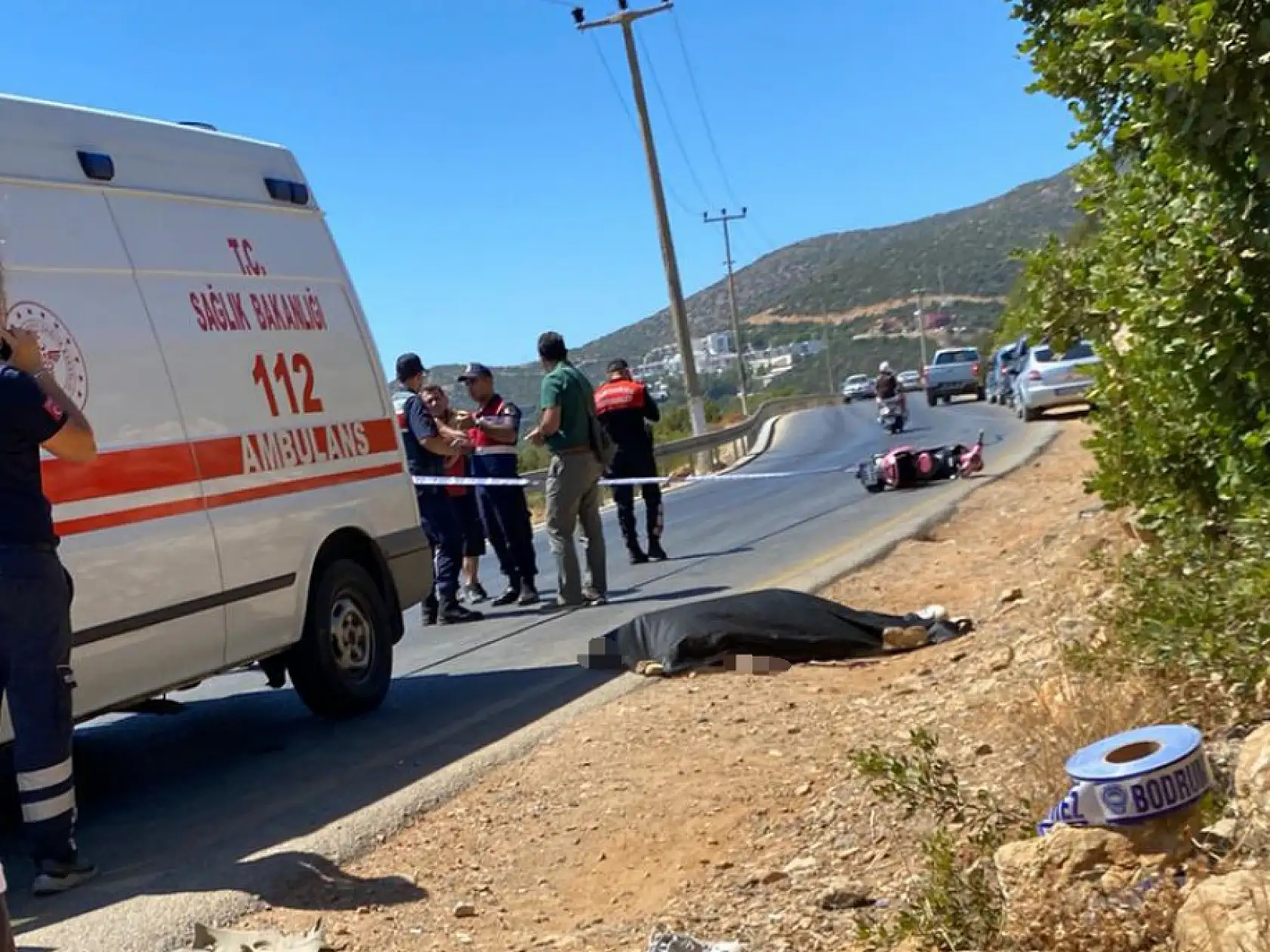 Bodrum'da Feci Kaza: Genç Motosiklet Sürücüsü Hayatını Kaybetti