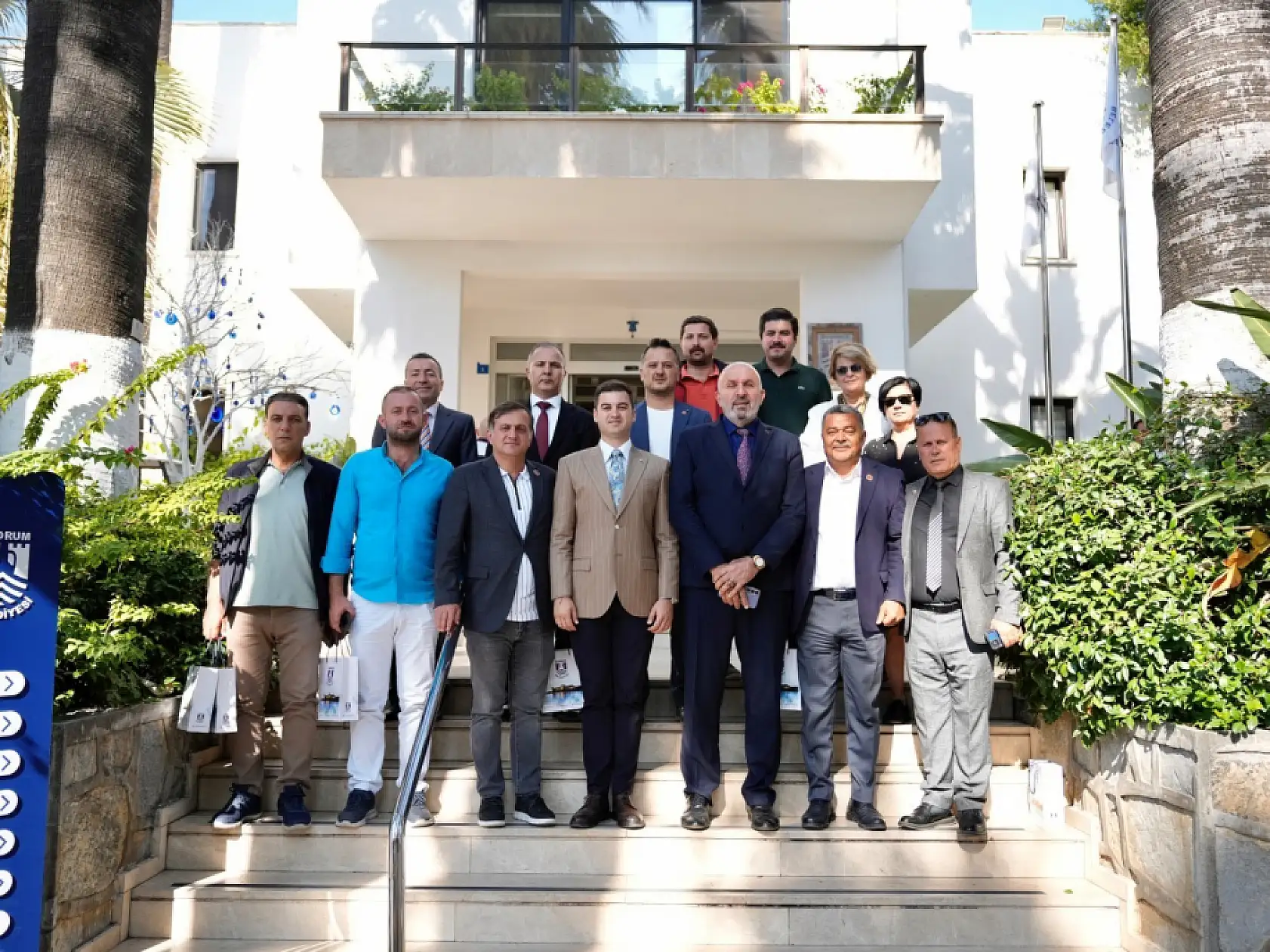 Başkan Mandalinci, Türkiye Muhtarlar Konfederasyonu Genel Başkanı Delibalta'yı ağırladı