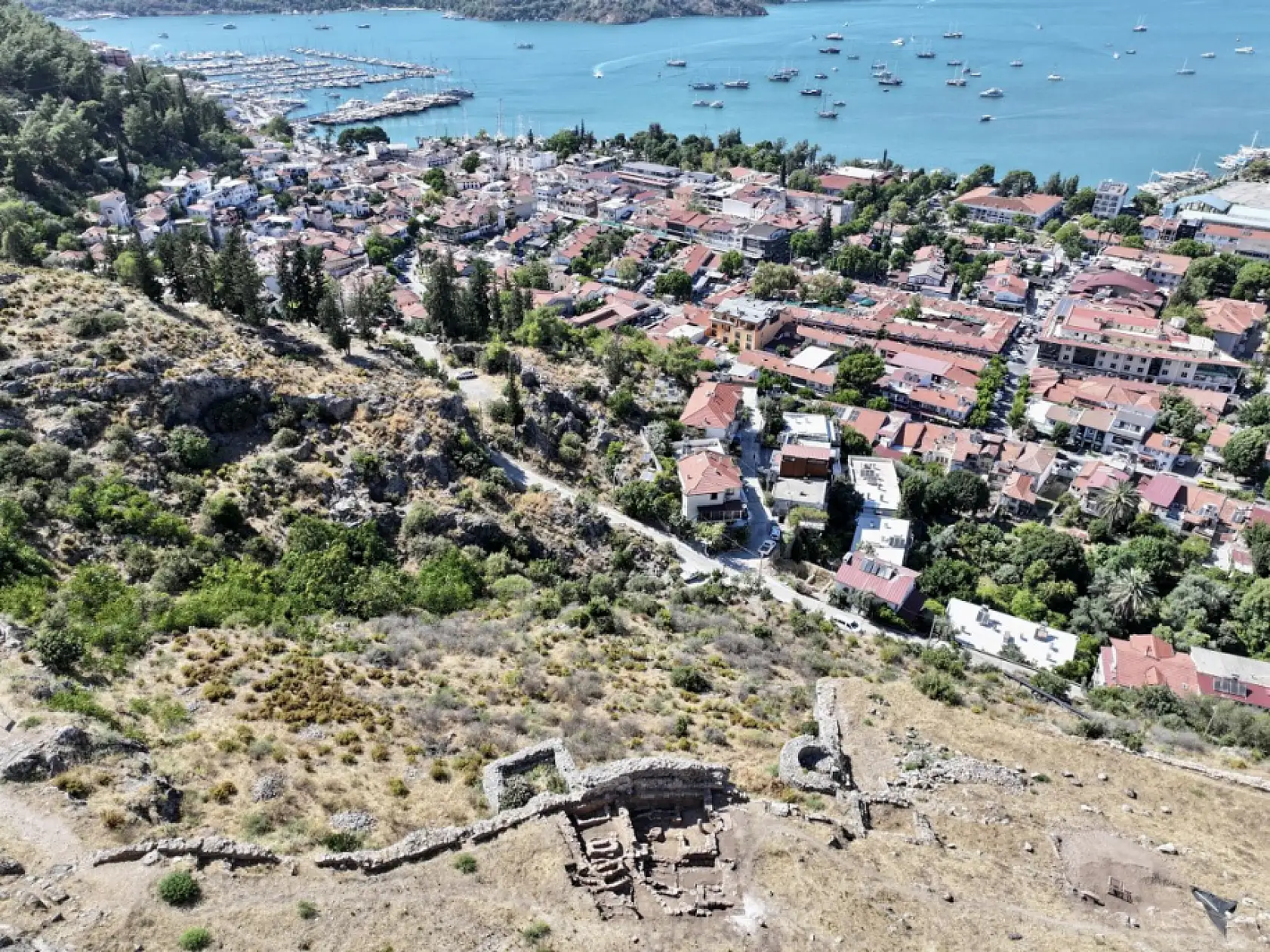 Fethiye Kalesi kazısında ortaya çıkan şapel ayağa kaldırılacak