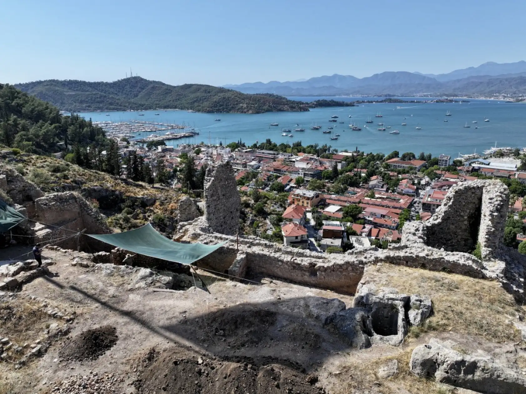 Fethiye Kalesi kazısında ortaya çıkan şapel ayağa kaldırılacak