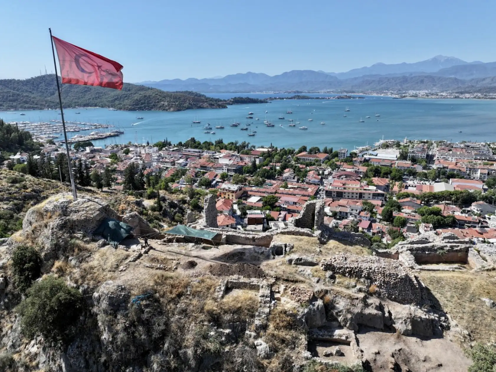 Fethiye Kalesi kazısında ortaya çıkan şapel ayağa kaldırılacak
