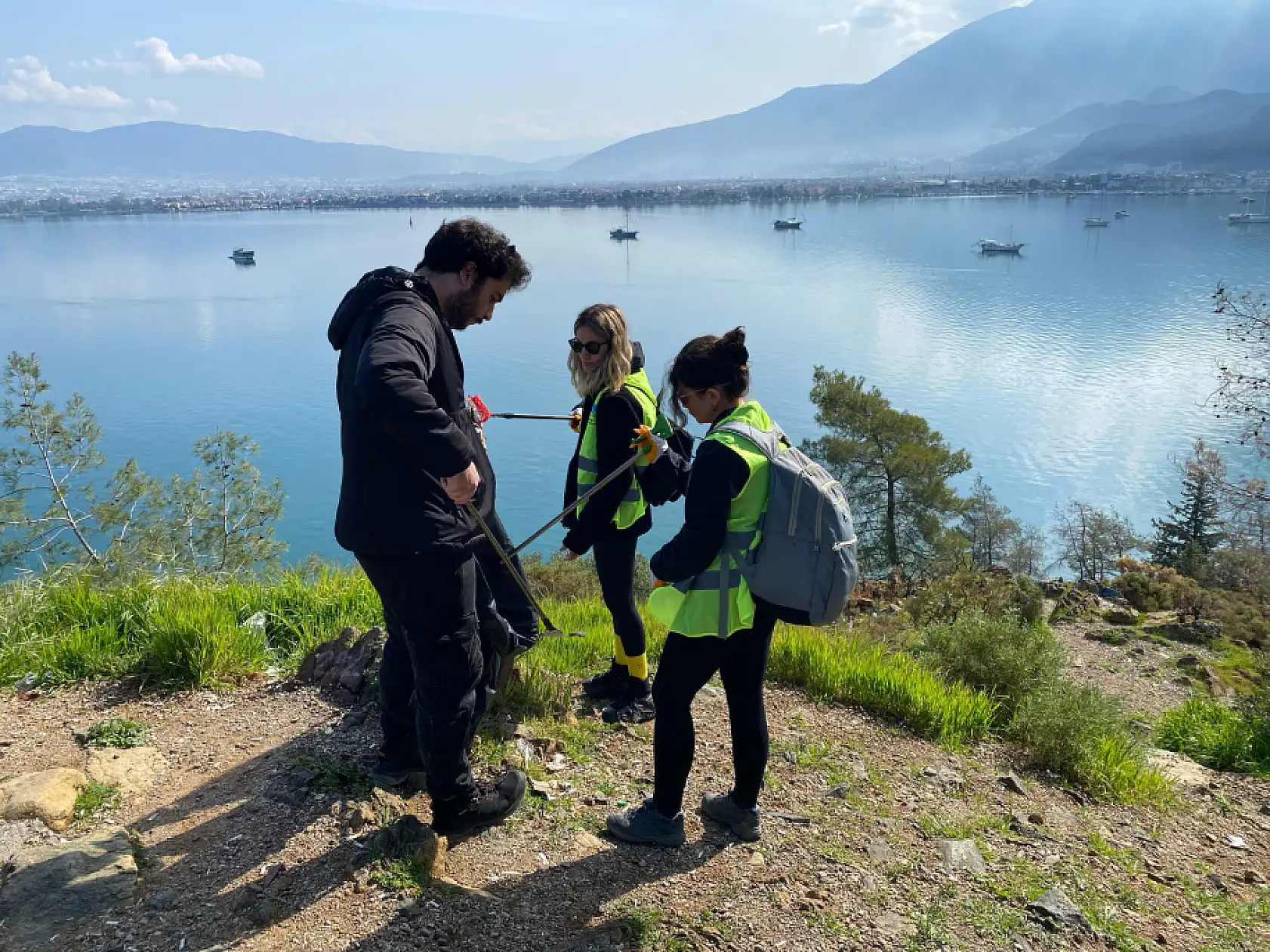 Fethiye Karagözler Yarımada'da temizlik seferberliği oluşturuldu