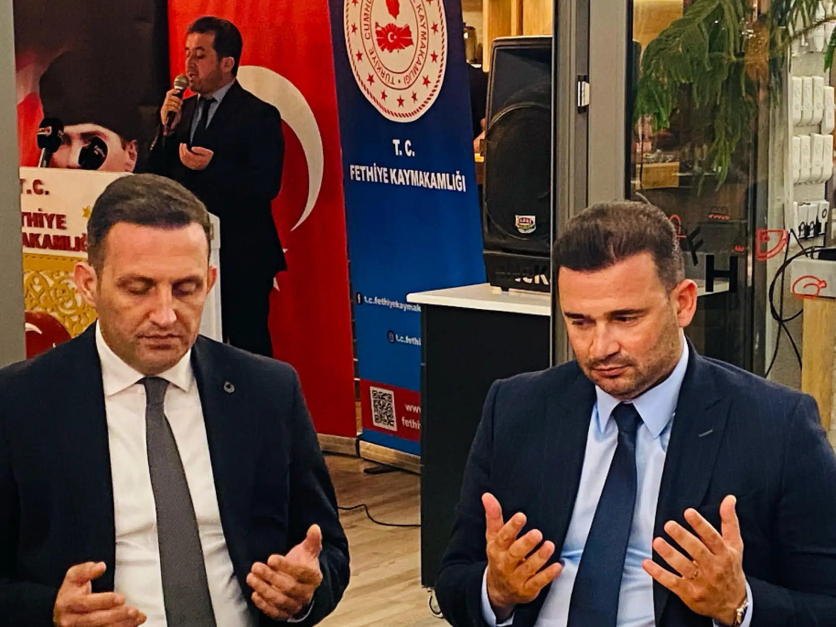 Fethiye'de şehit aileleri ve gaziler onuruna iftar sofrası kuruldu