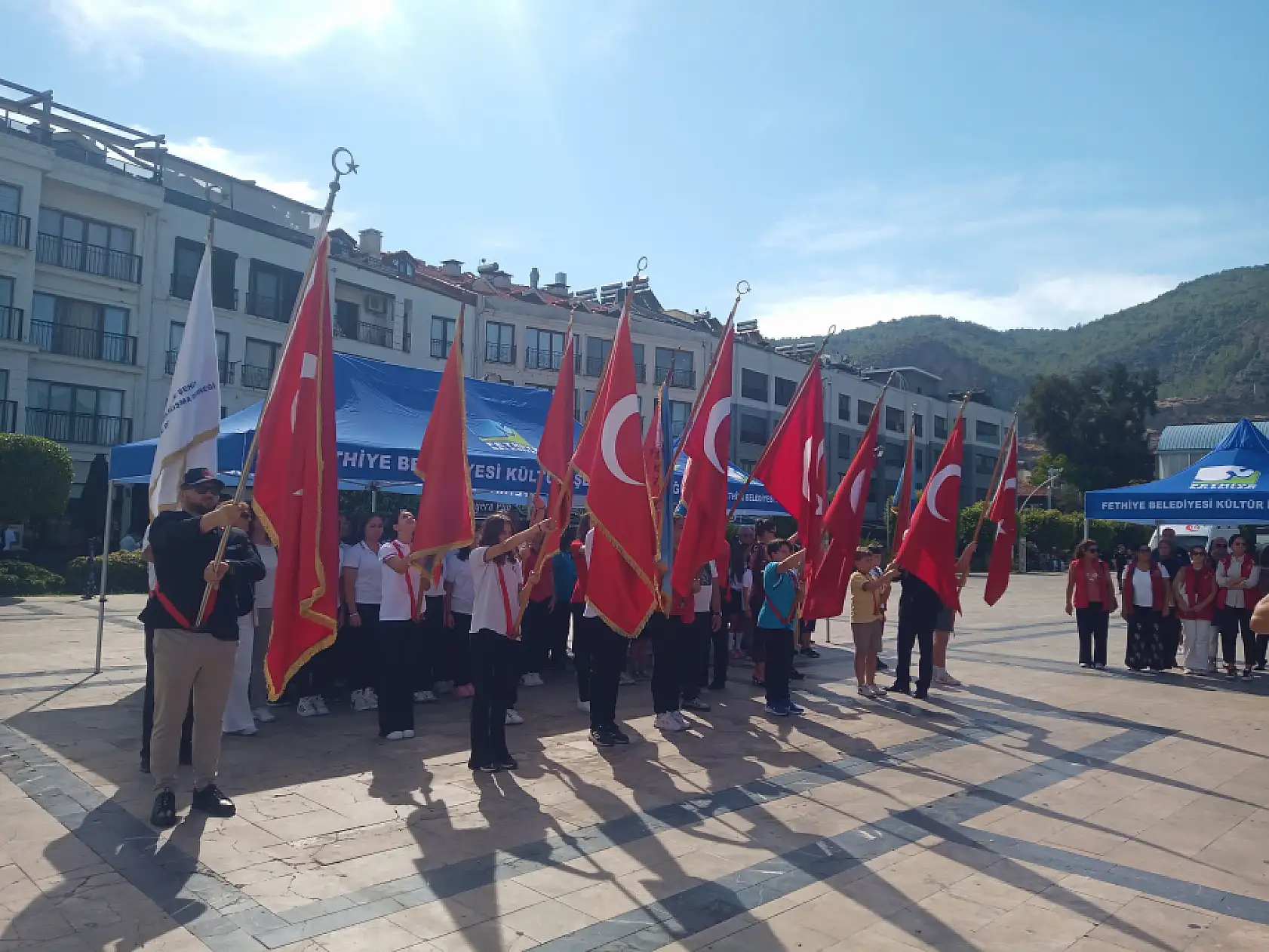 Fethiye'de 19 Eylül Gaziler Günü törenle kutlandı 