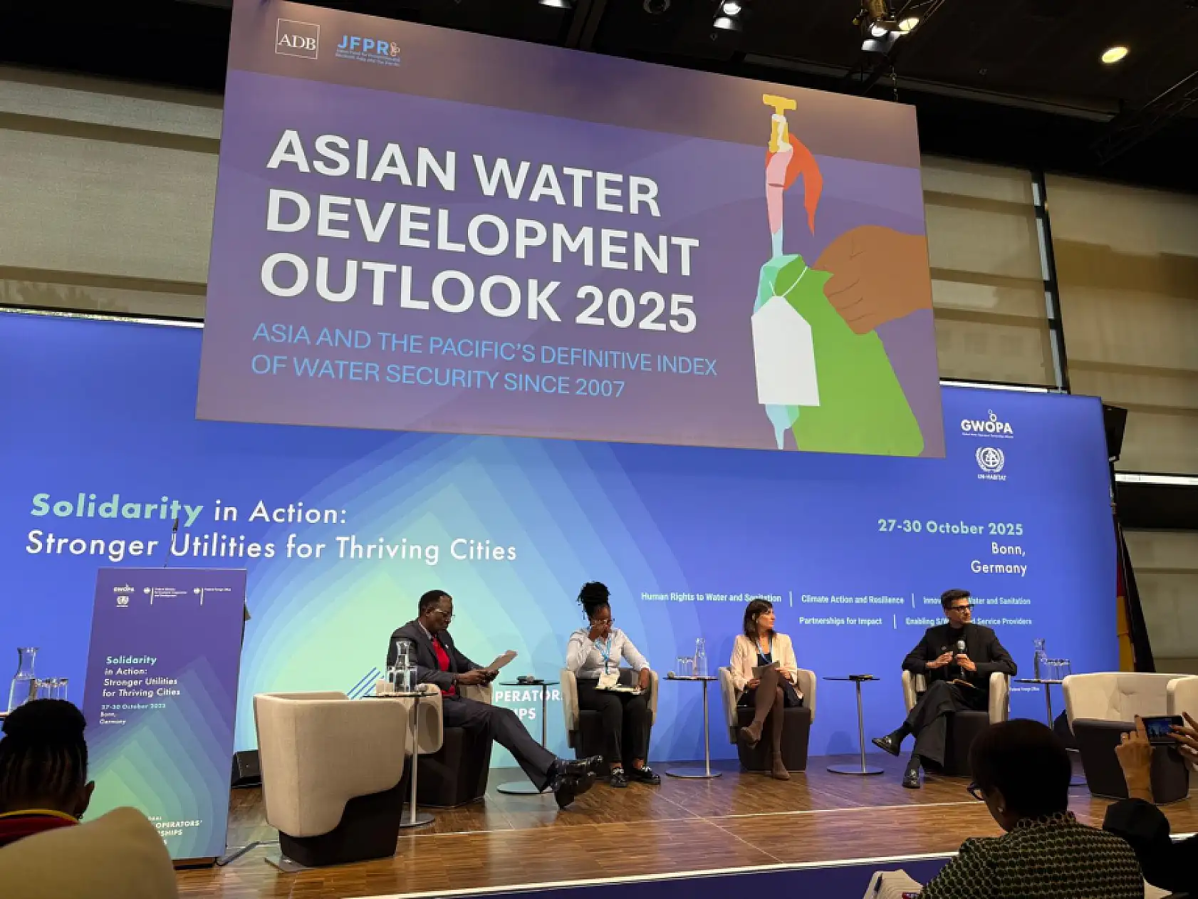 MUSKİ, Küresel Su Yönetiminde Türkiye'yi Temsil Etti