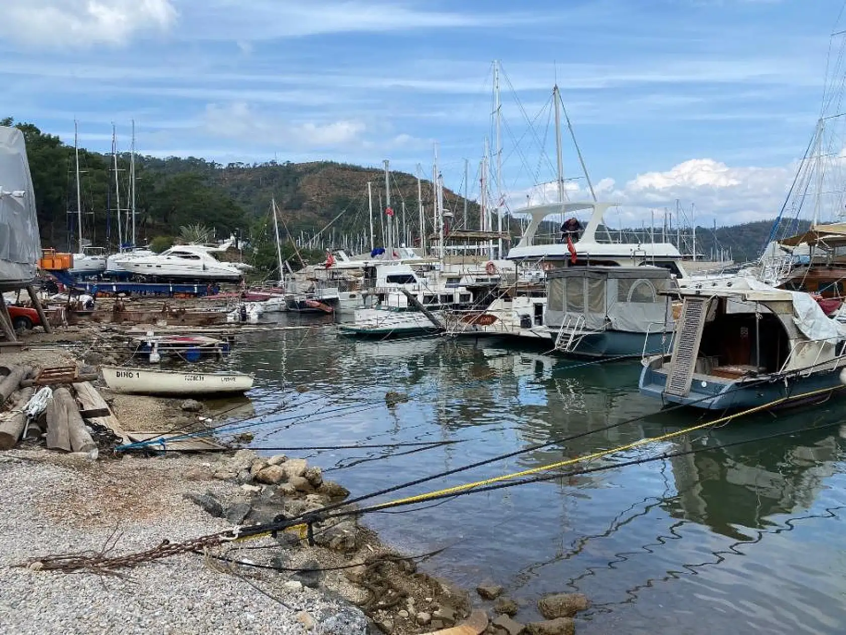Karaca Yat Çekek Yeri Esnafının Sorunlarını Dinledi