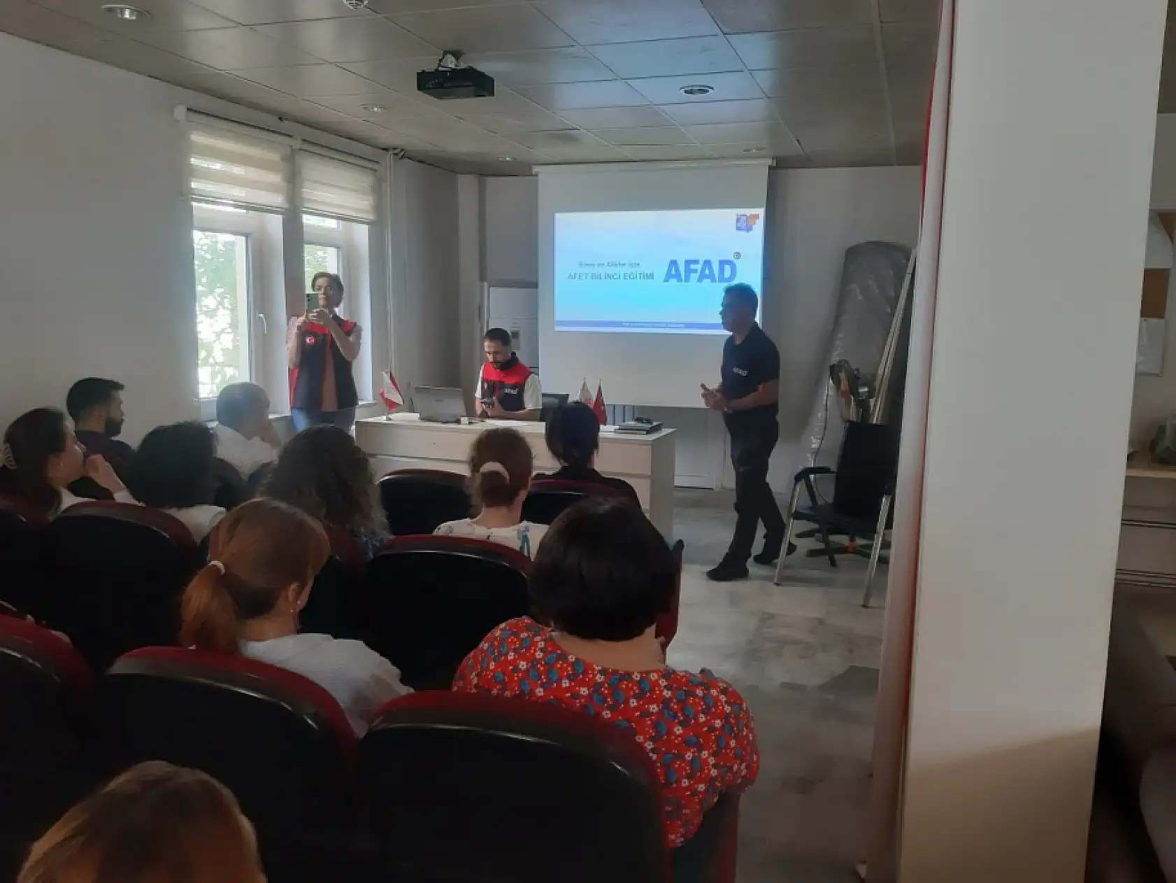 Fethiye Sosyal Hizmet Merkezi'nde AFAD Eğitimi Gerçekleştirildi