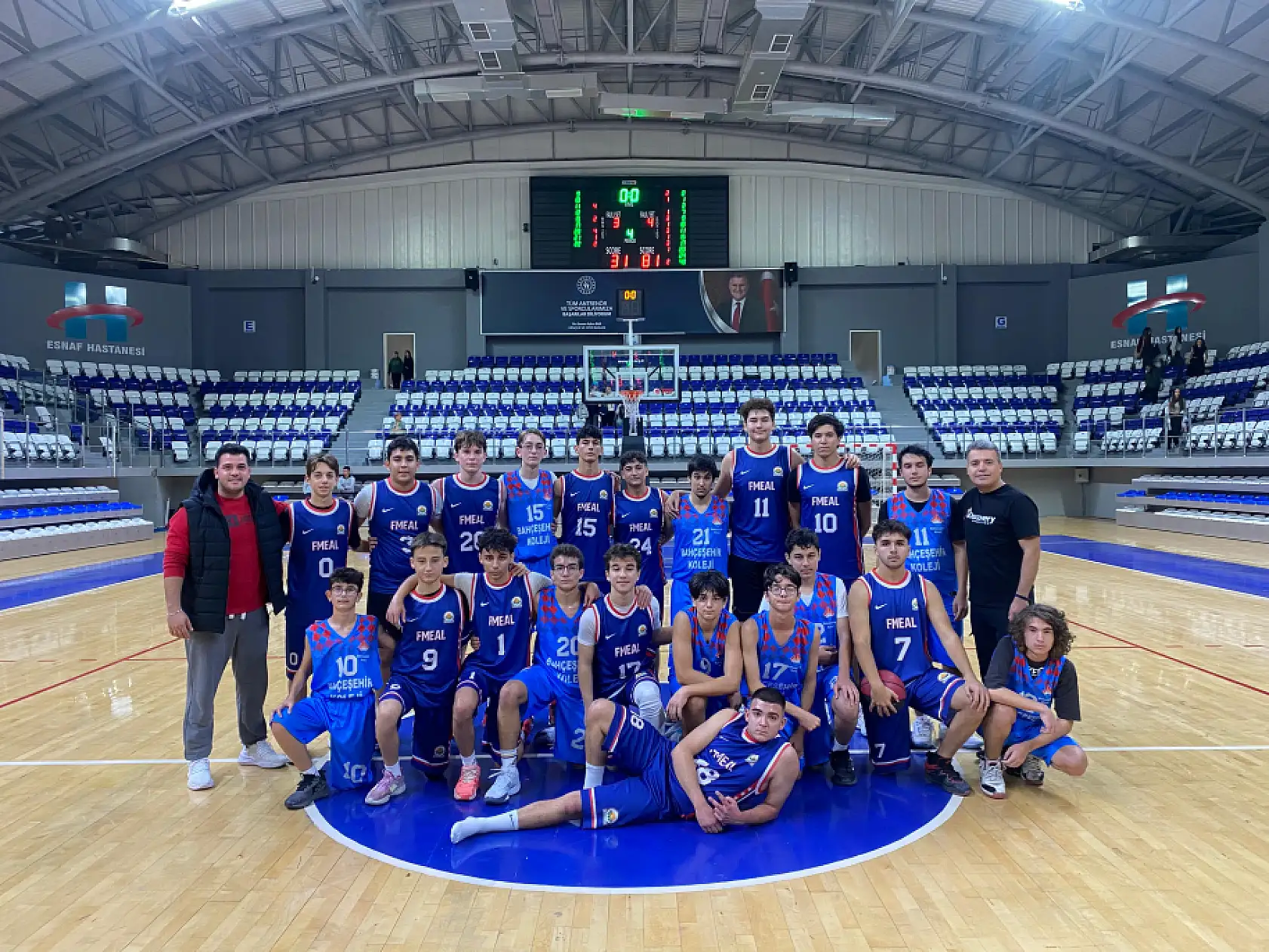 Fethiye'de Okullar Arası Basketbol Turnuvaları Başladı