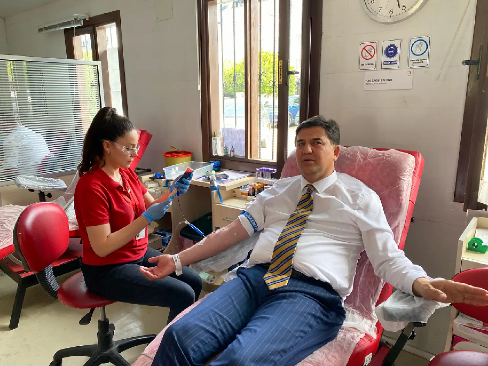 'Kan Bağışı Hayat Kurtarır' Kampanyasına Başkan Karaca'dan Destek