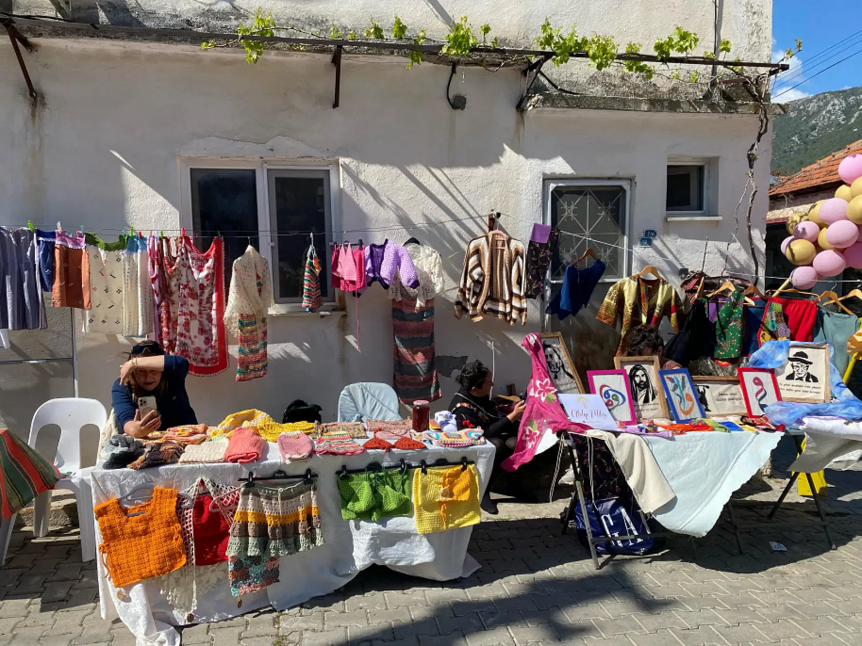 Fethiye Yeşilüzümlü Dastar ve Kuzugöbeği Festivali'nde Esnaf Yıldırım, 'Katıldığımıza Değdi'
