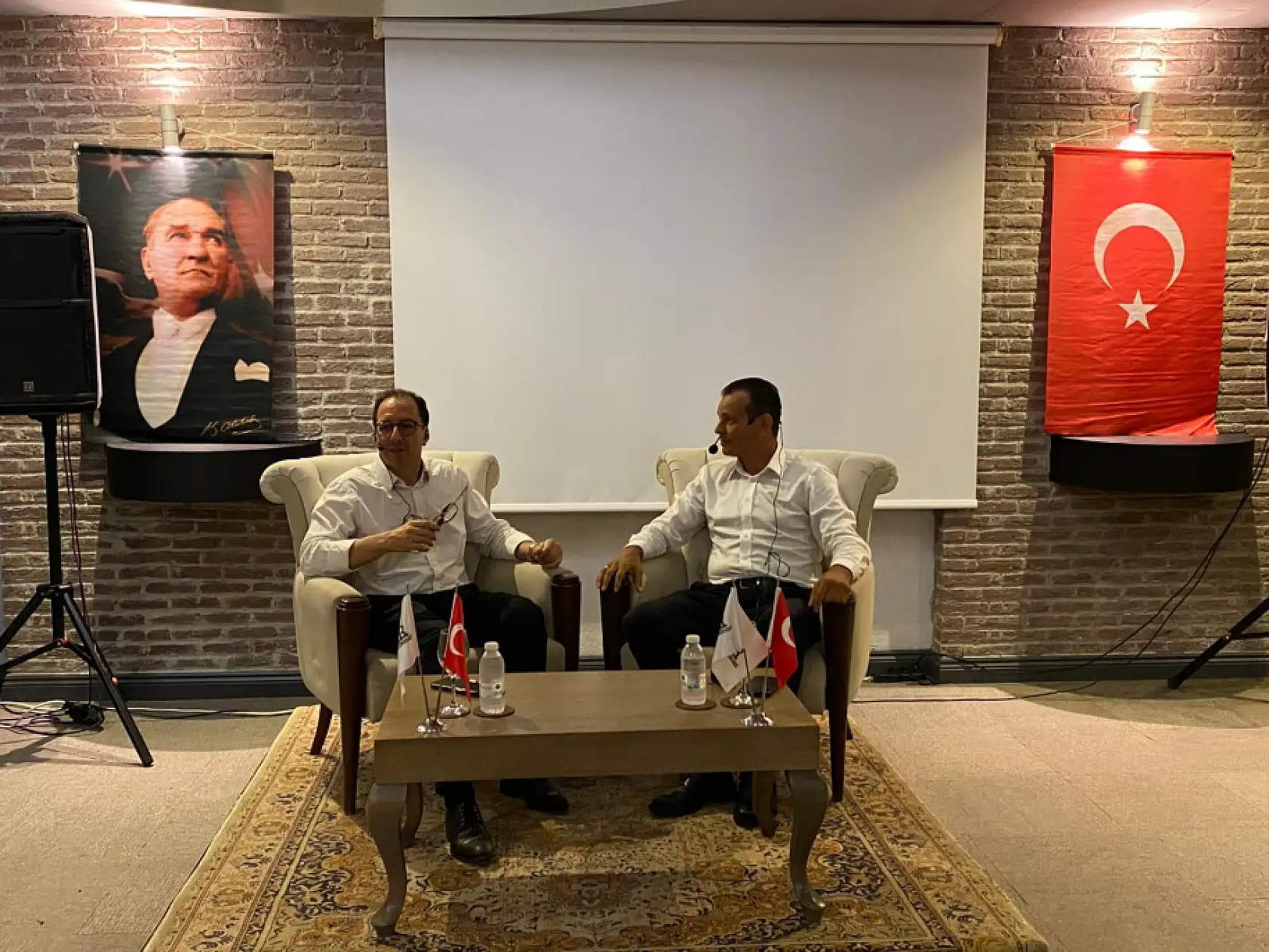 Fethiye'de LİİDER 'in ekonomi sohbetleri programına Murat Sağlam konuk oldu