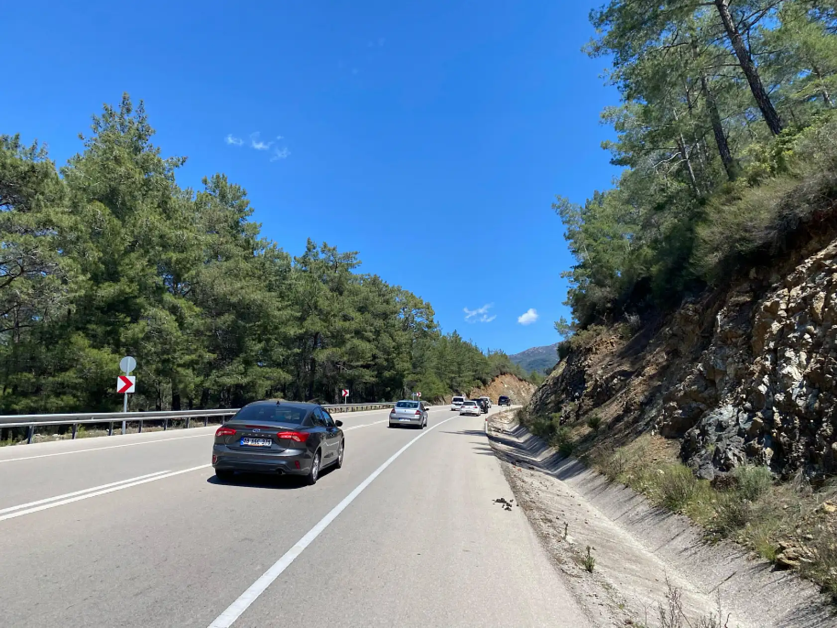 Fethiye Üzümlü Yolu'nda festival trafiği