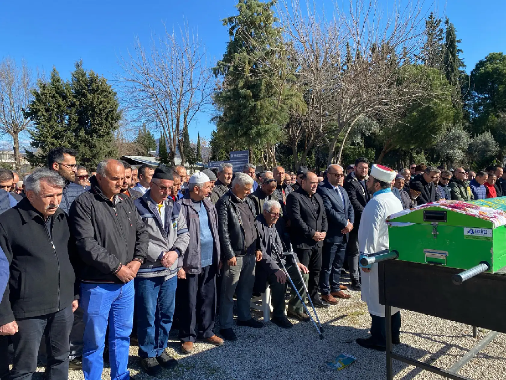 Başkan Akdenizli'nin teyzesi Havana Kaya son yolculuğuna uğurlandı!