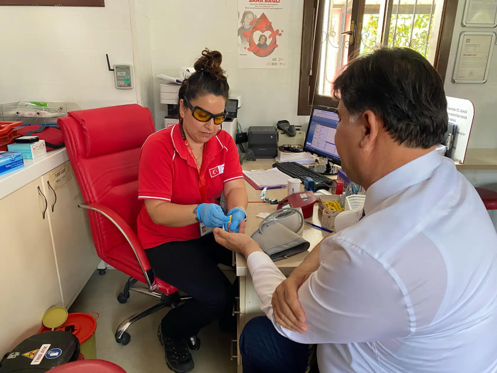 'Kan Bağışı Hayat Kurtarır' Kampanyasına Başkan Karaca'dan Destek