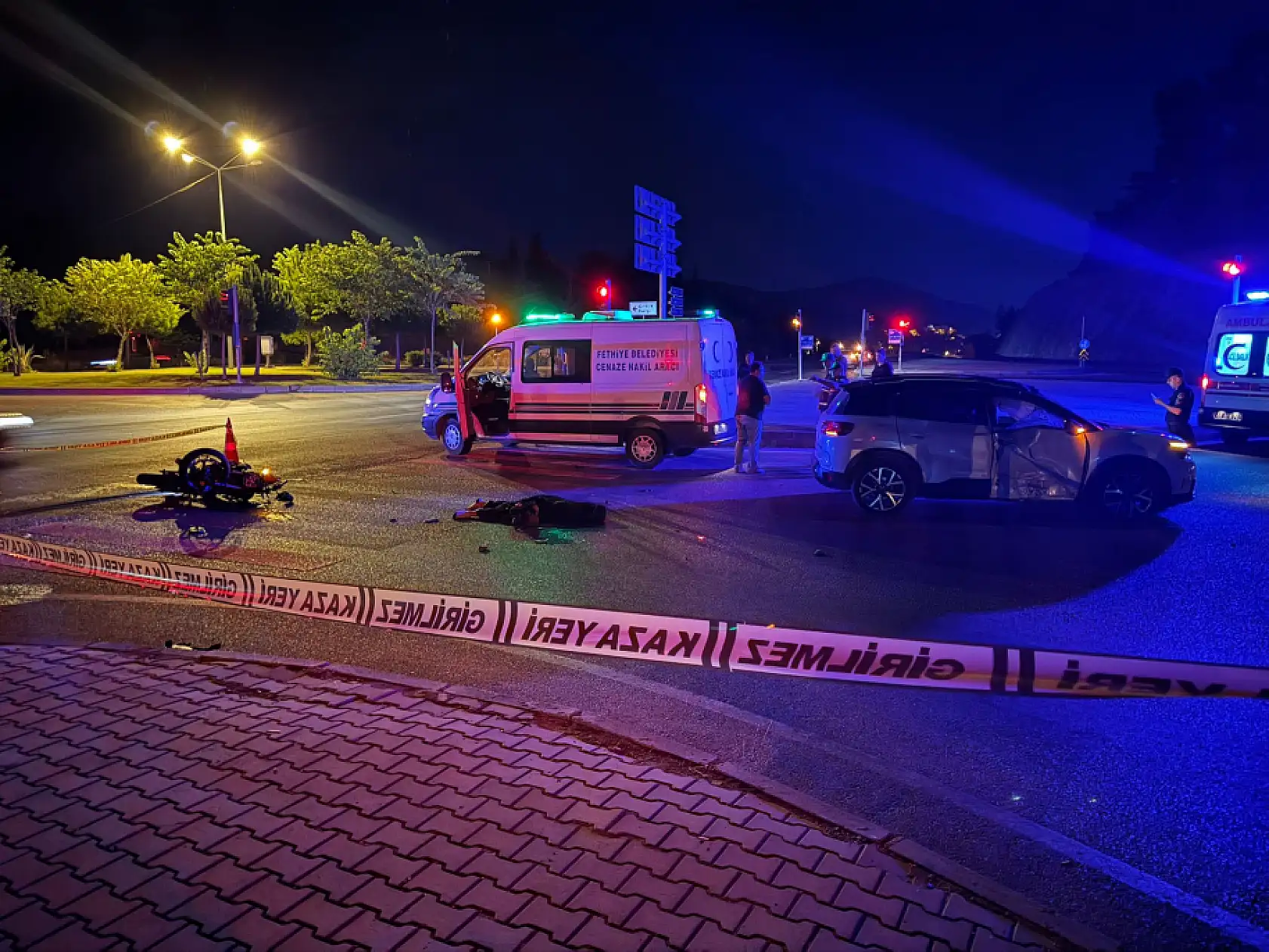 Fethiye Çevre Yolunda Kaza: Motosiklet Sürücüsü Hayatını Kaybetti