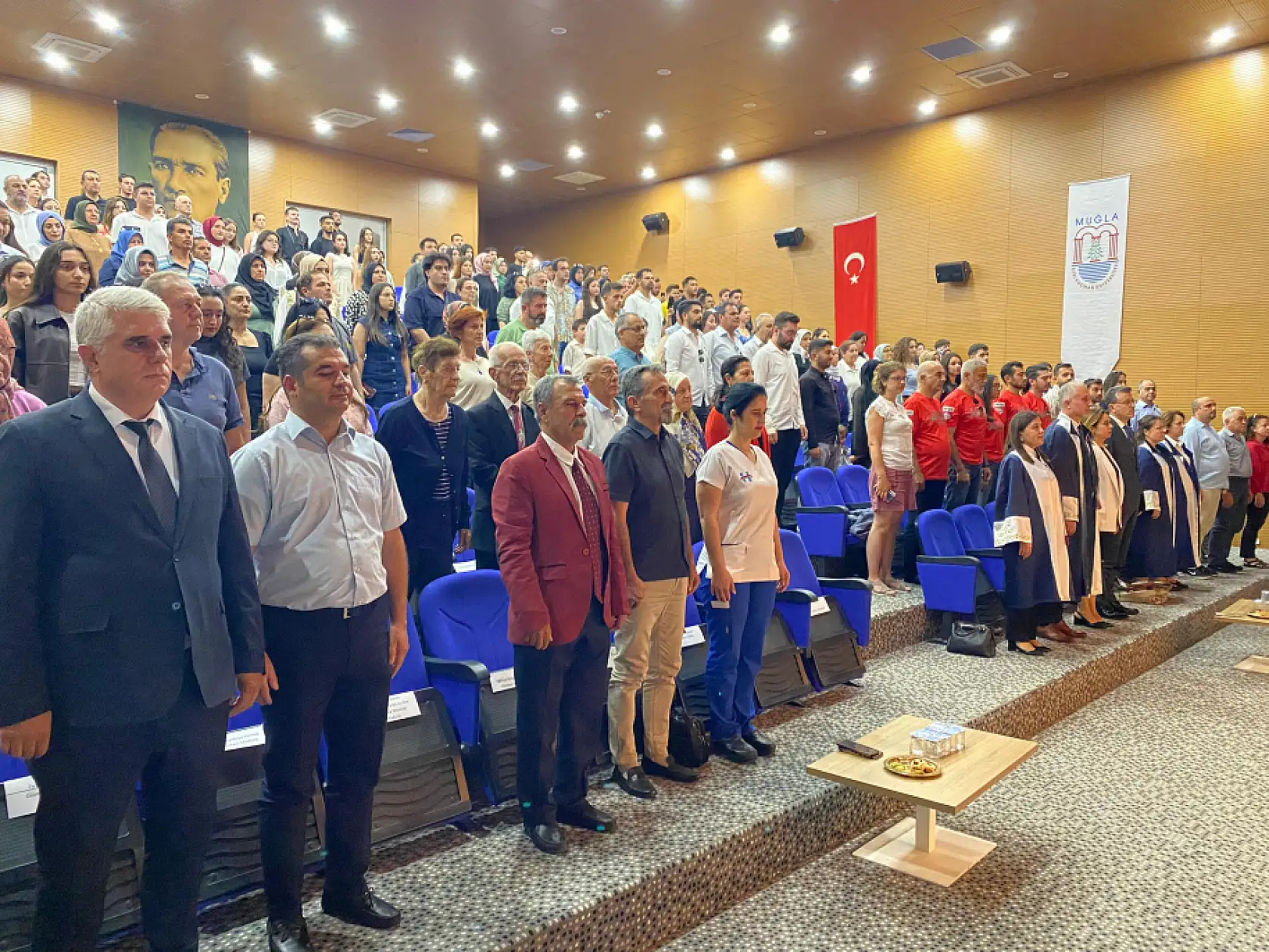 Fethiye MSKÜ Sağlık MYO'da mezuniyet coşkusu