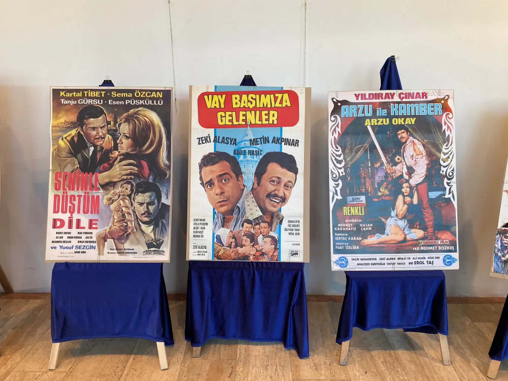 Fethiye Film Festivali'nin Yeşilçam Afişleri Sergisi Büyük İlgi Gördü