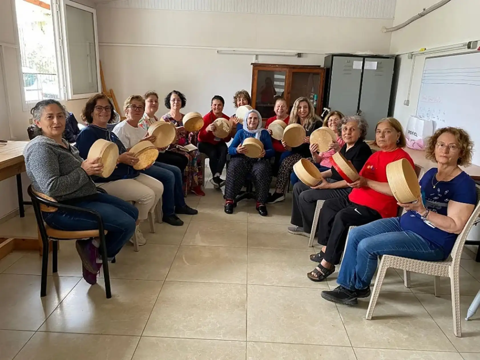 Fethiye'de delbek kursu başladı