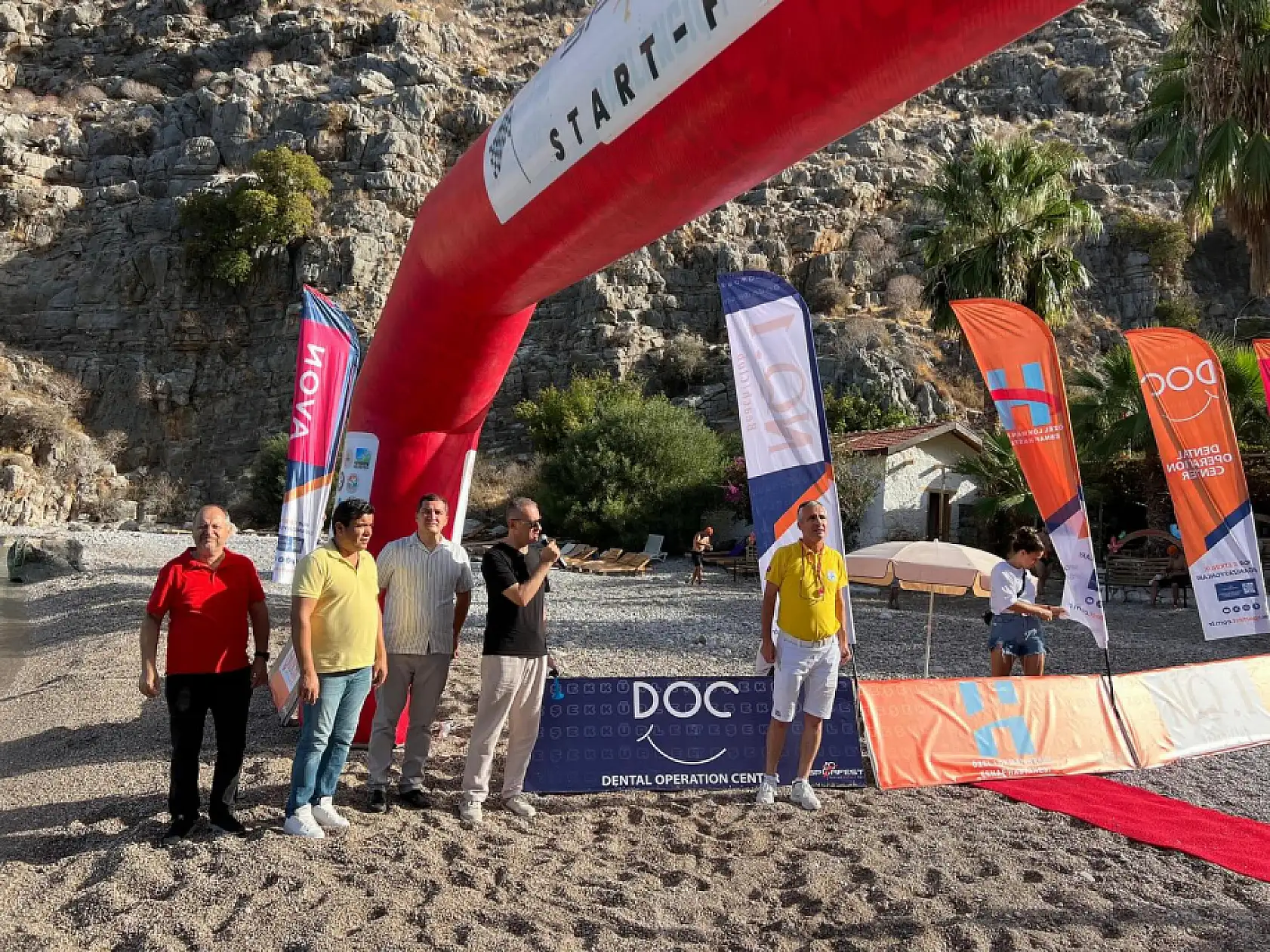 Fethiye'de Ölüdeniz Open Water yarışı start aldı