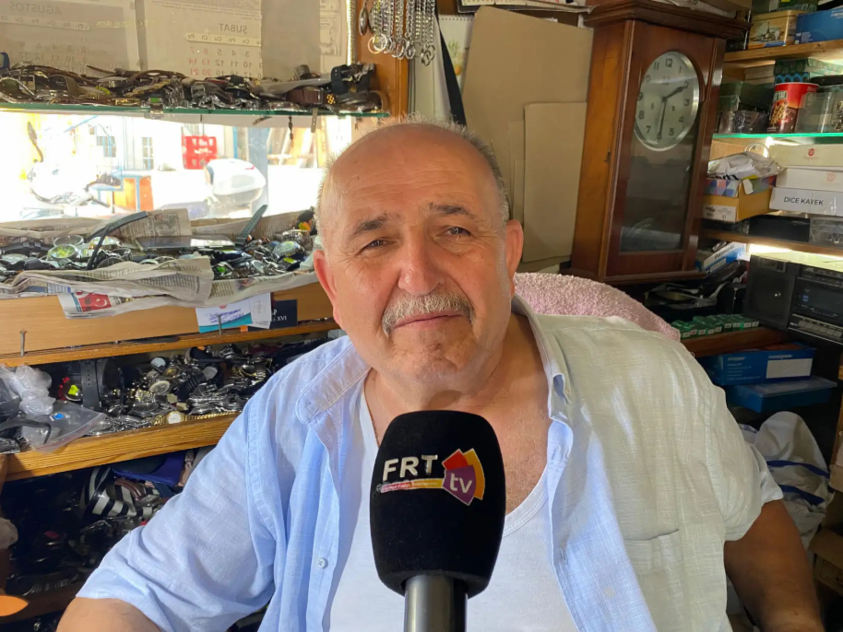 Fethiye'de Saatçi Yakup, 'Denizden çıkan saatler tamirlik oluyor'