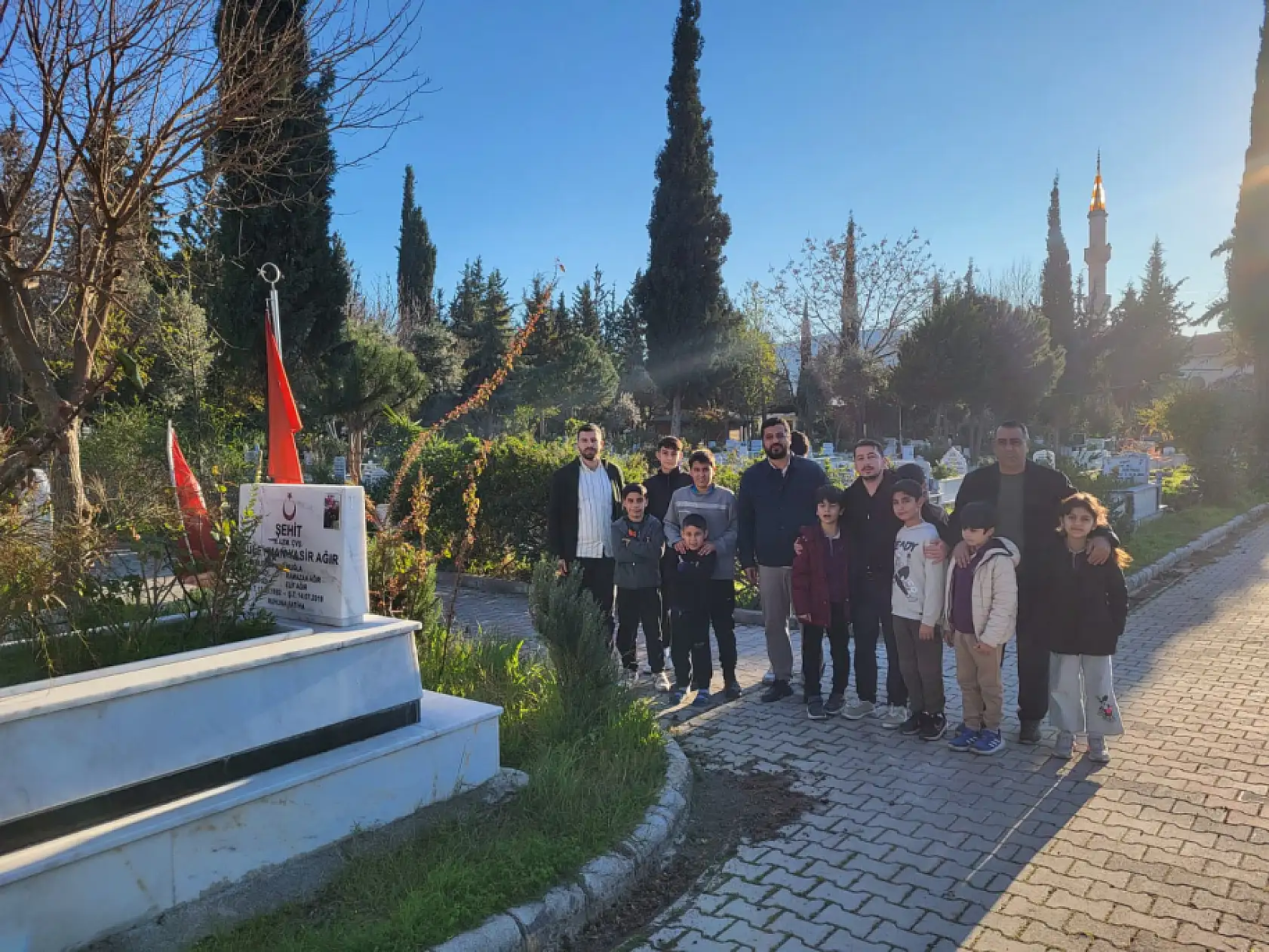 Fethiye'de Şehadet Ayı'nda şehitler unutulmadı