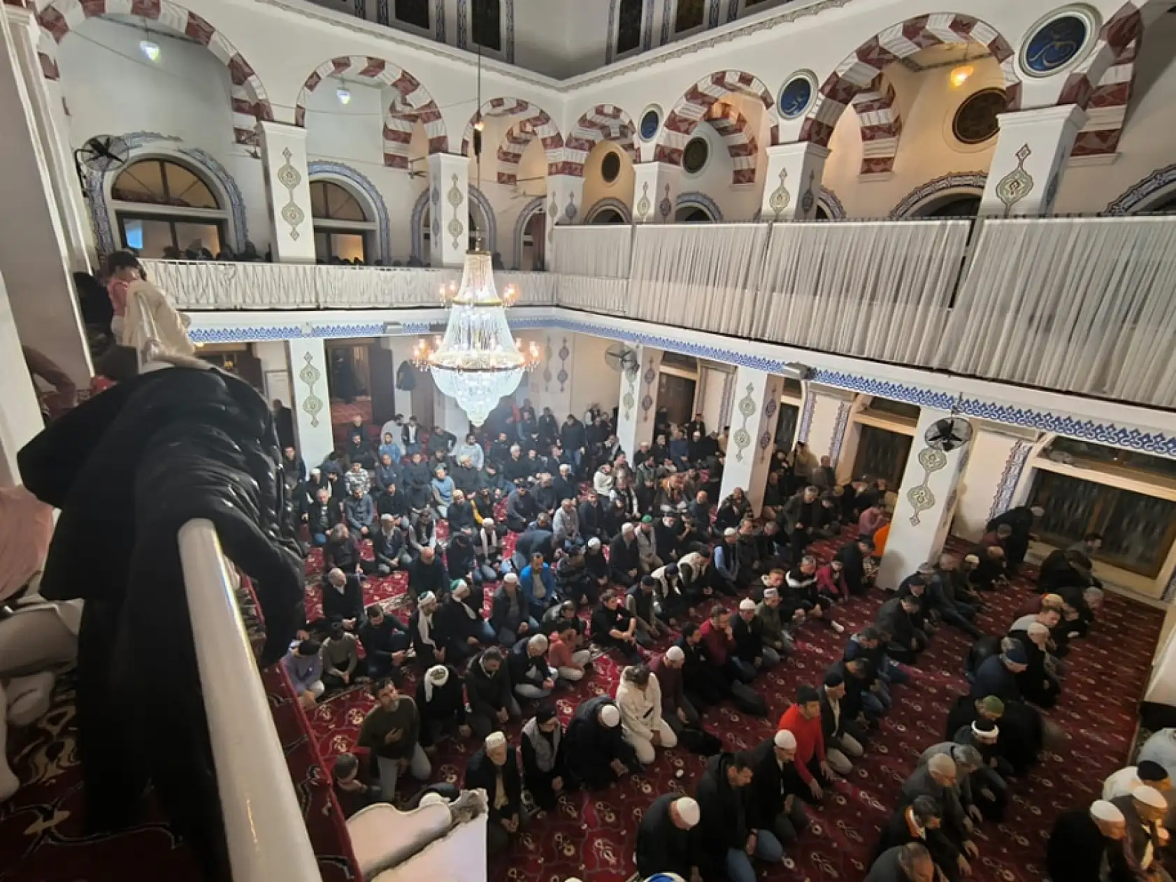 Fethiye'de Enderun Teravih Namazı kılındı