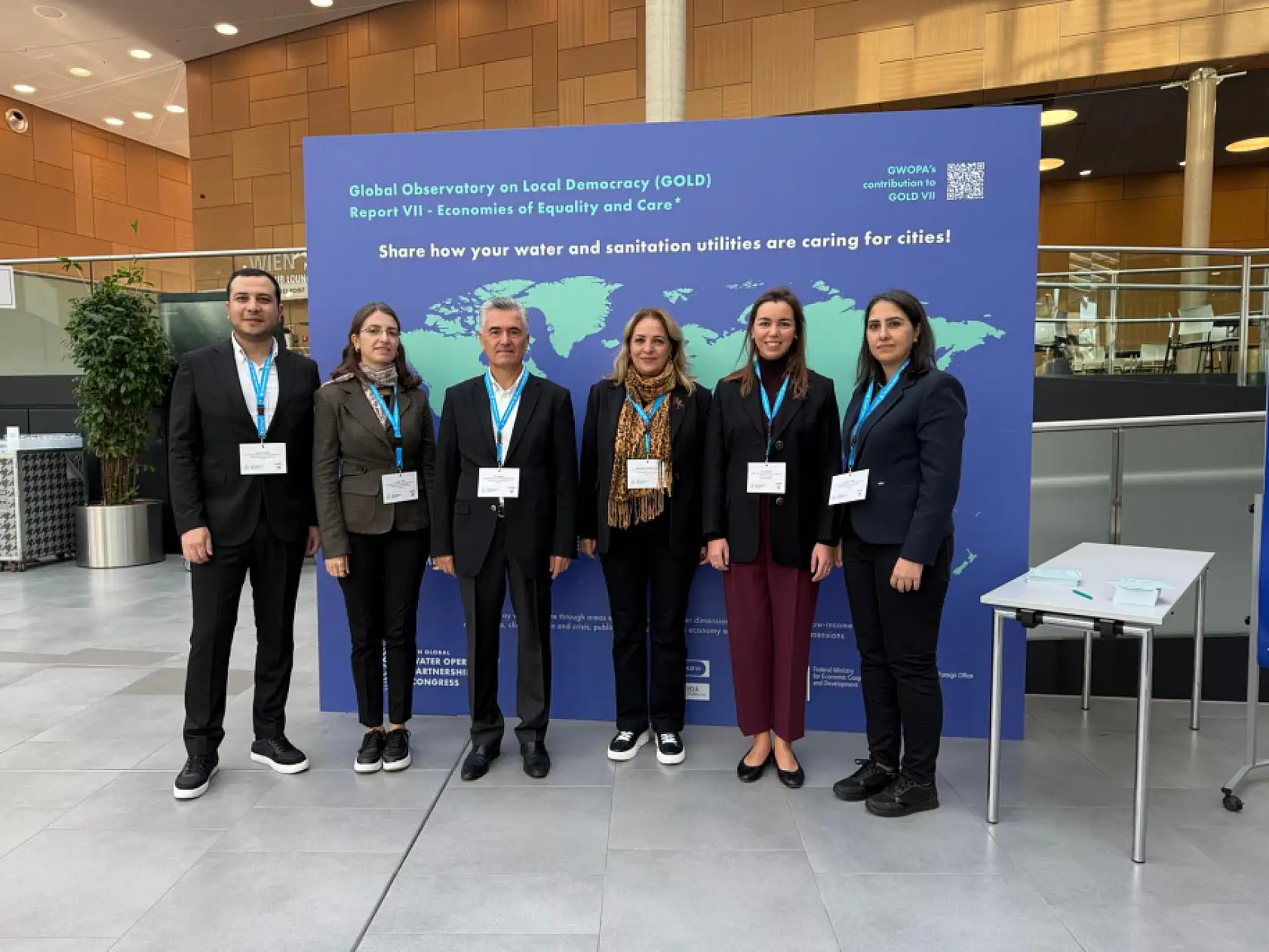 MUSKİ, Küresel Su Yönetiminde Türkiye'yi Temsil Etti