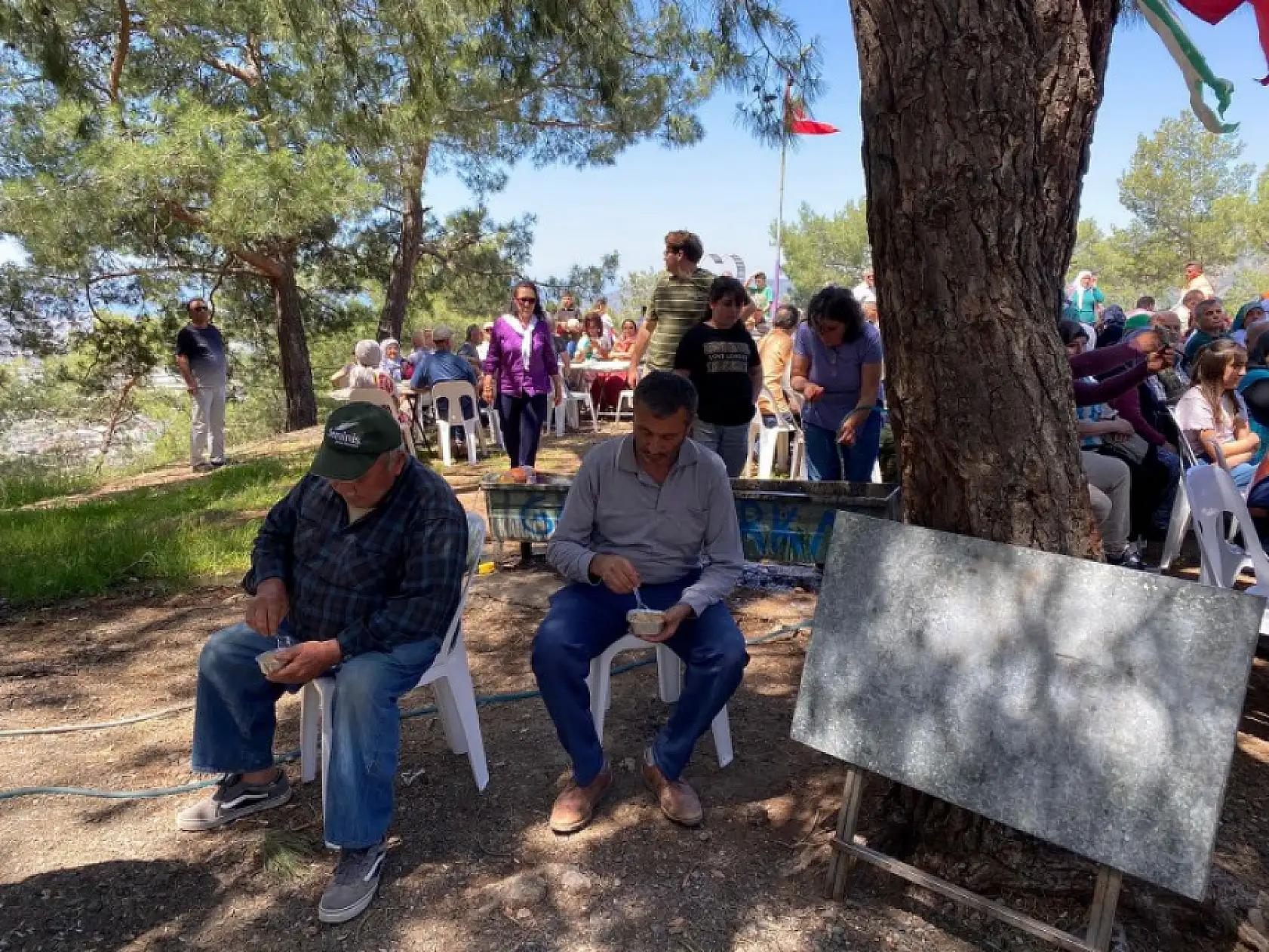 Fethiye'de geleneksel keşkek gününe yoğun ilgi