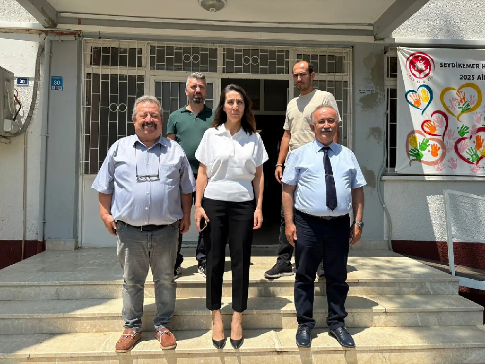 Kaymakam Yıldız Büyüker'den Seydikemer Halk Eğitimi Merkezi'ne Veda Ziyareti