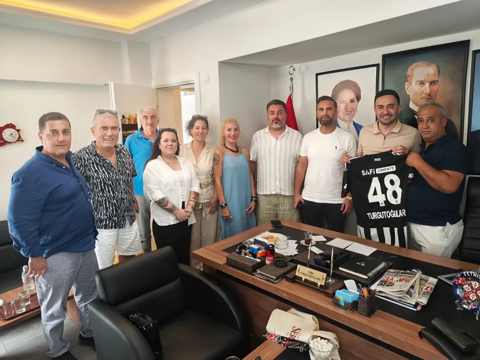 Fethiye Beşiktaş Taraftarlar Derneği'nden Siyasi Partilere Ziyaret