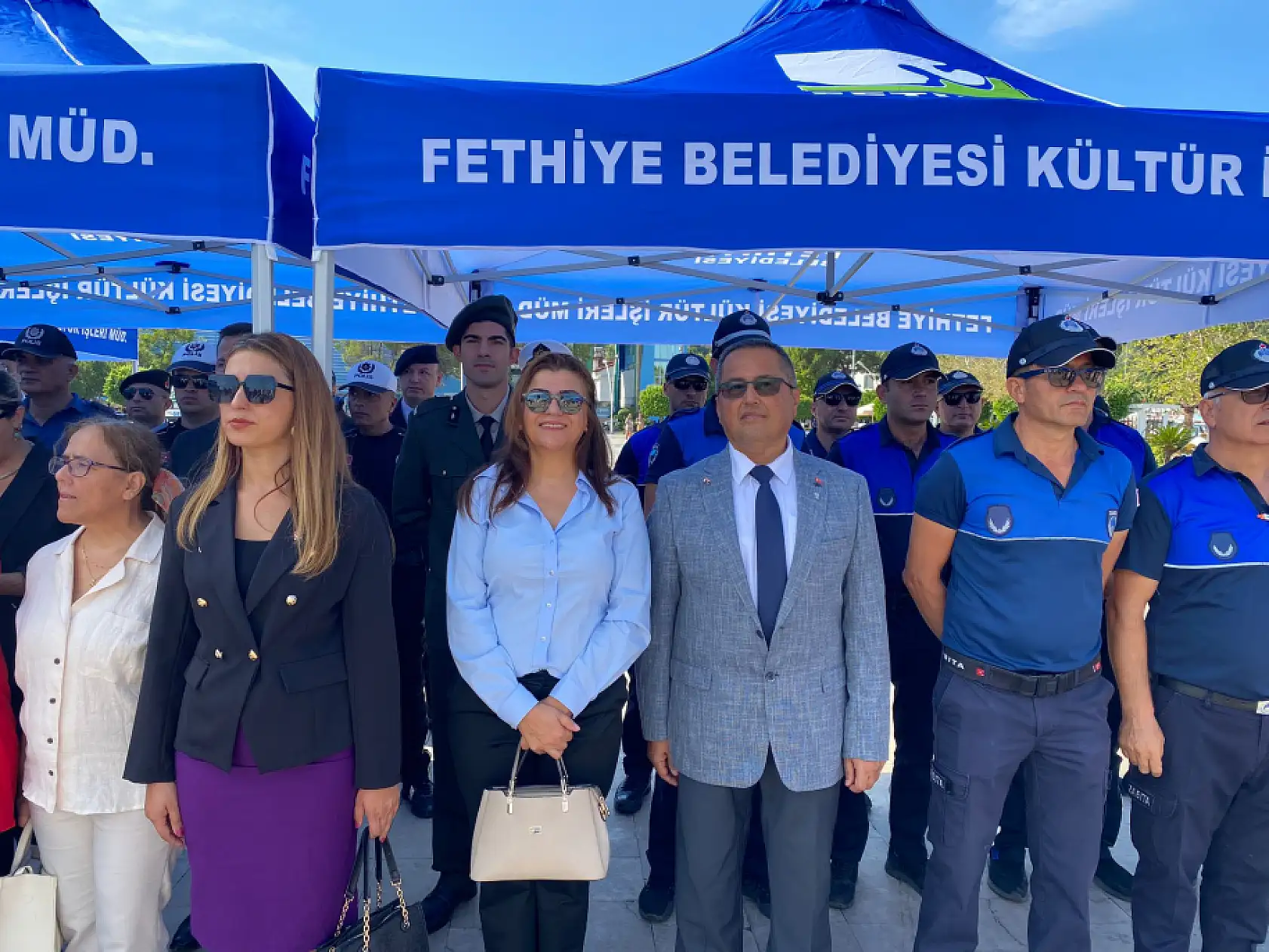 Fethiye'de 19 Eylül Gaziler Günü törenle kutlandı 
